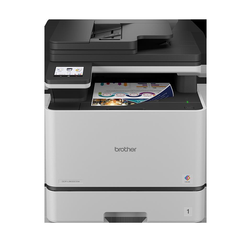 Brother dcp-l8630cdw imprimante multifonction laser a4 2400 x 600 dpi 31 ppm wifi