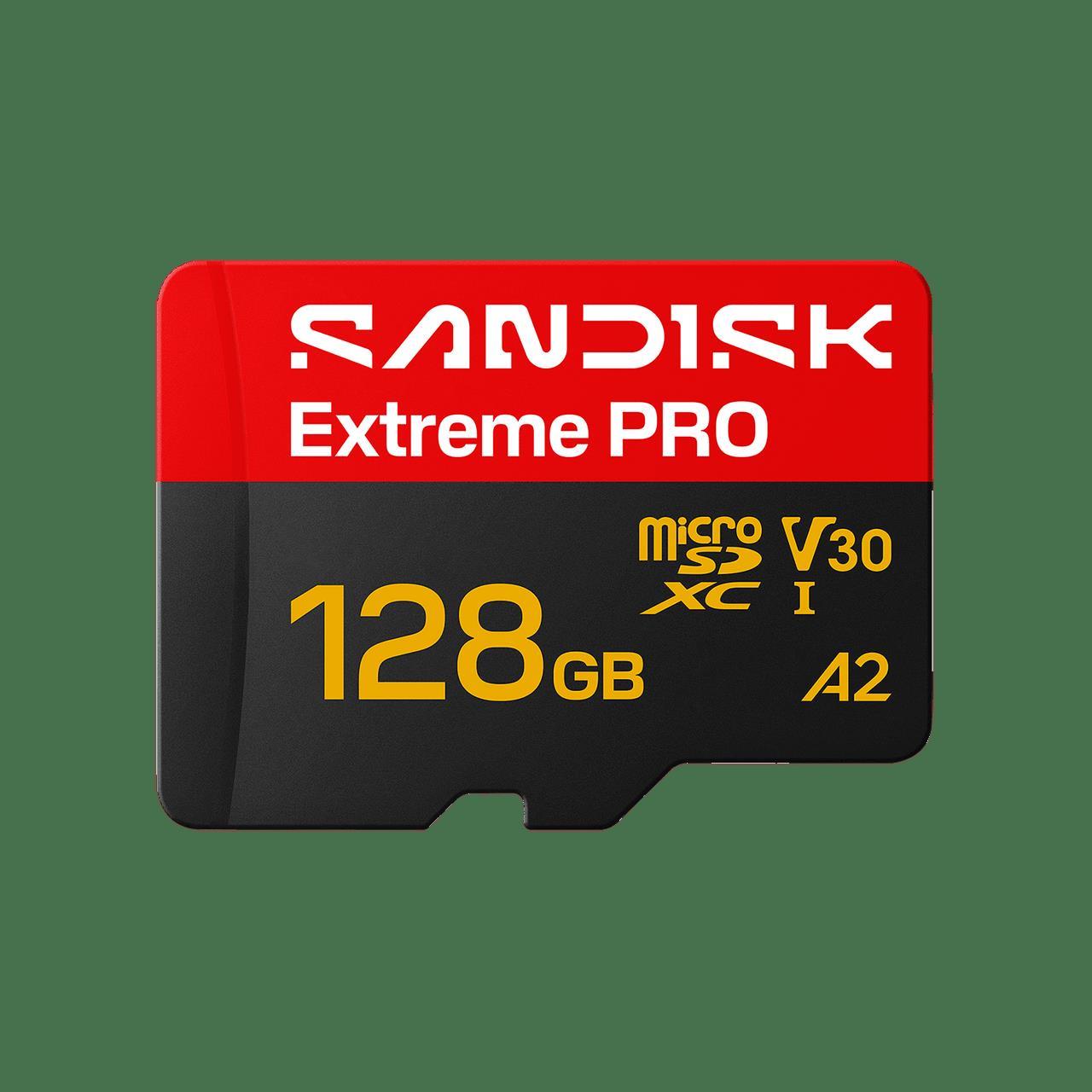 Sandisk extreme pro microsd uhs-i 128 go microsdhc