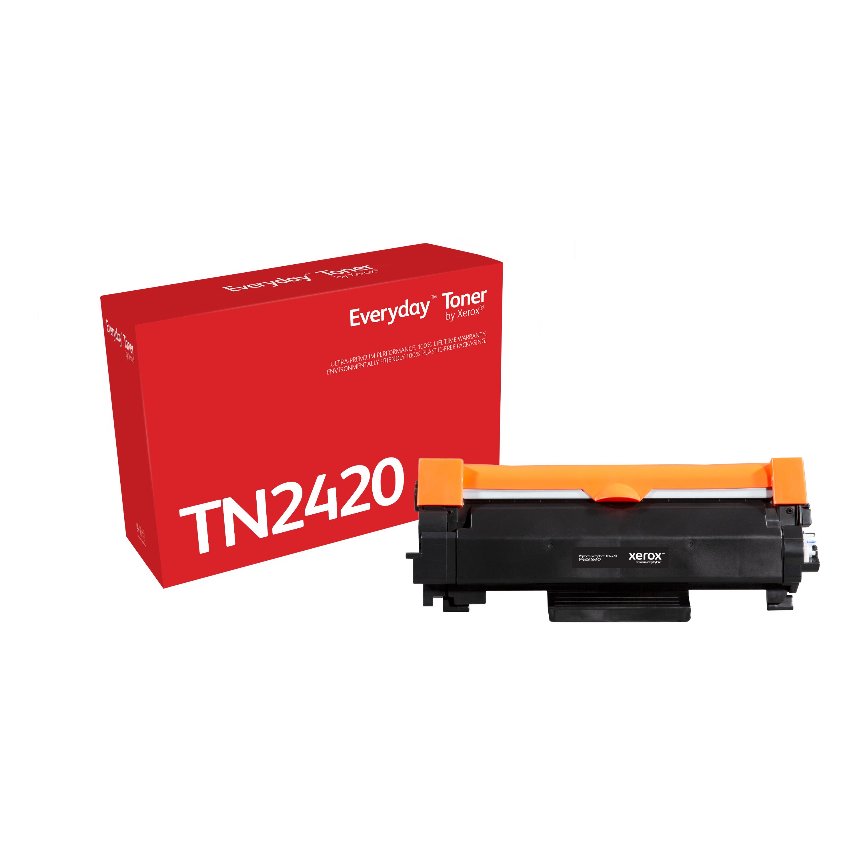 Cartouches de toner - Toner mono everyday de xerox compatible avec brother tn2420, grande capacit