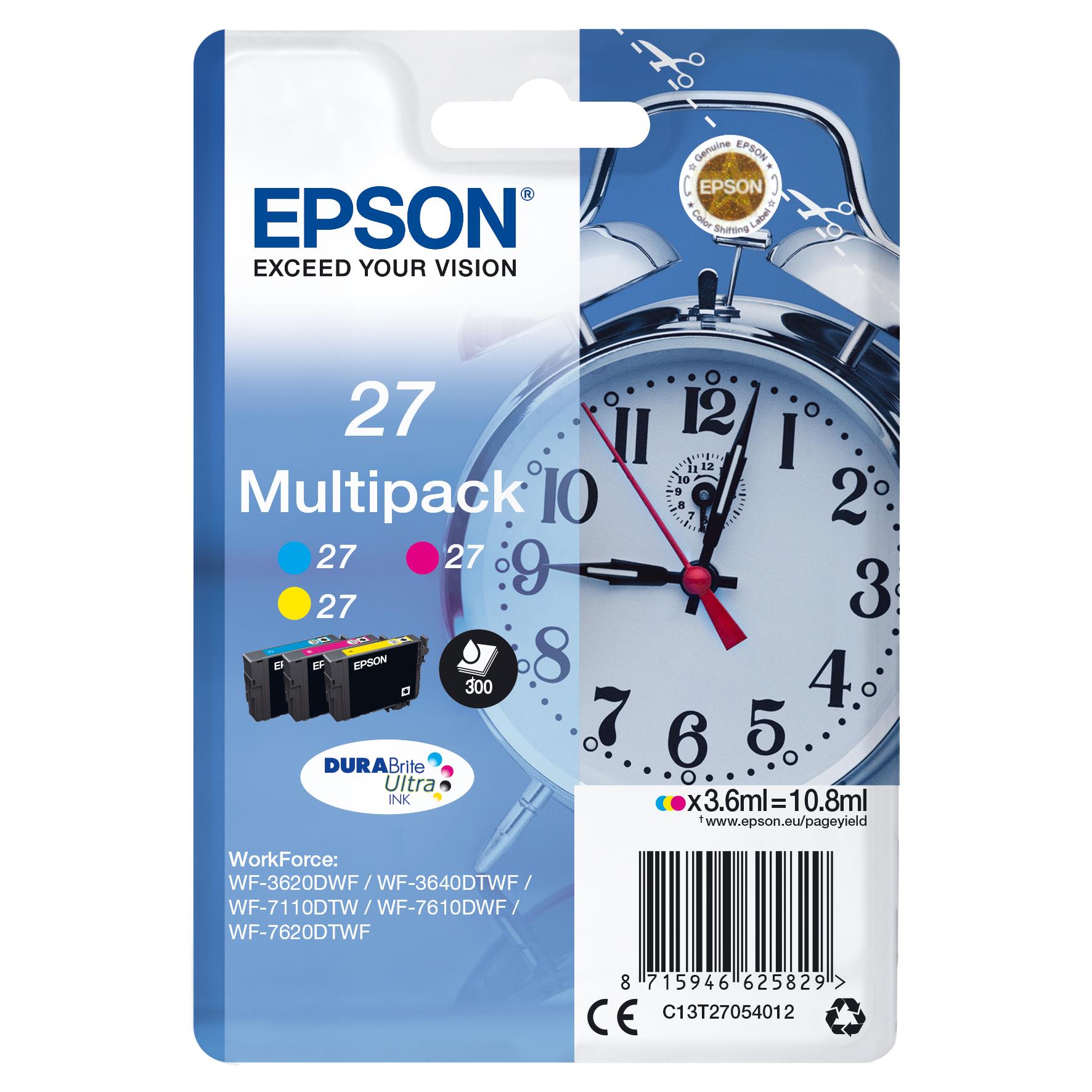 EPSON Encre pour EPSON WorkForce WF-3620DWF, multipack