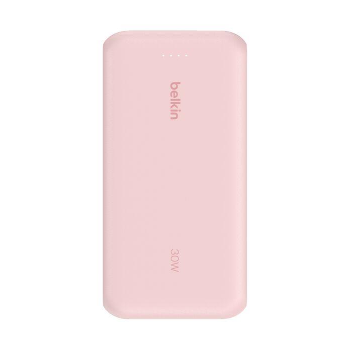 Batterie de secours externe (power bank) - Belkin boostcharge 20000 mah rose