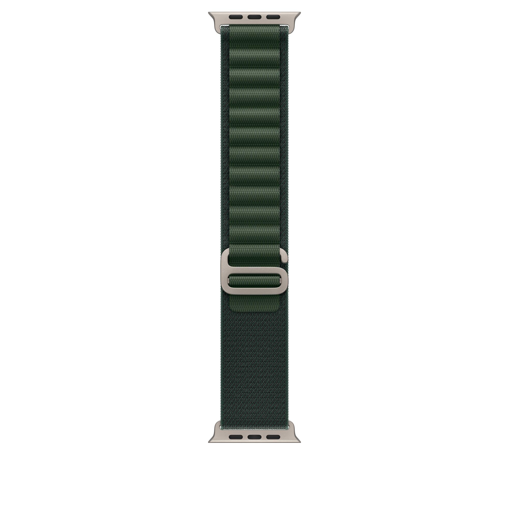 Bande - Apple mxmw3zm/a accessoire intelligent  porter sur soi bande vert polyester, spandex, titane