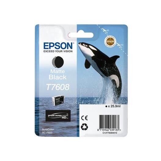 Cartouches pour imprimantes - Epson c13t76084n10 cartouche d'encre 1 pice(s) original noir mat