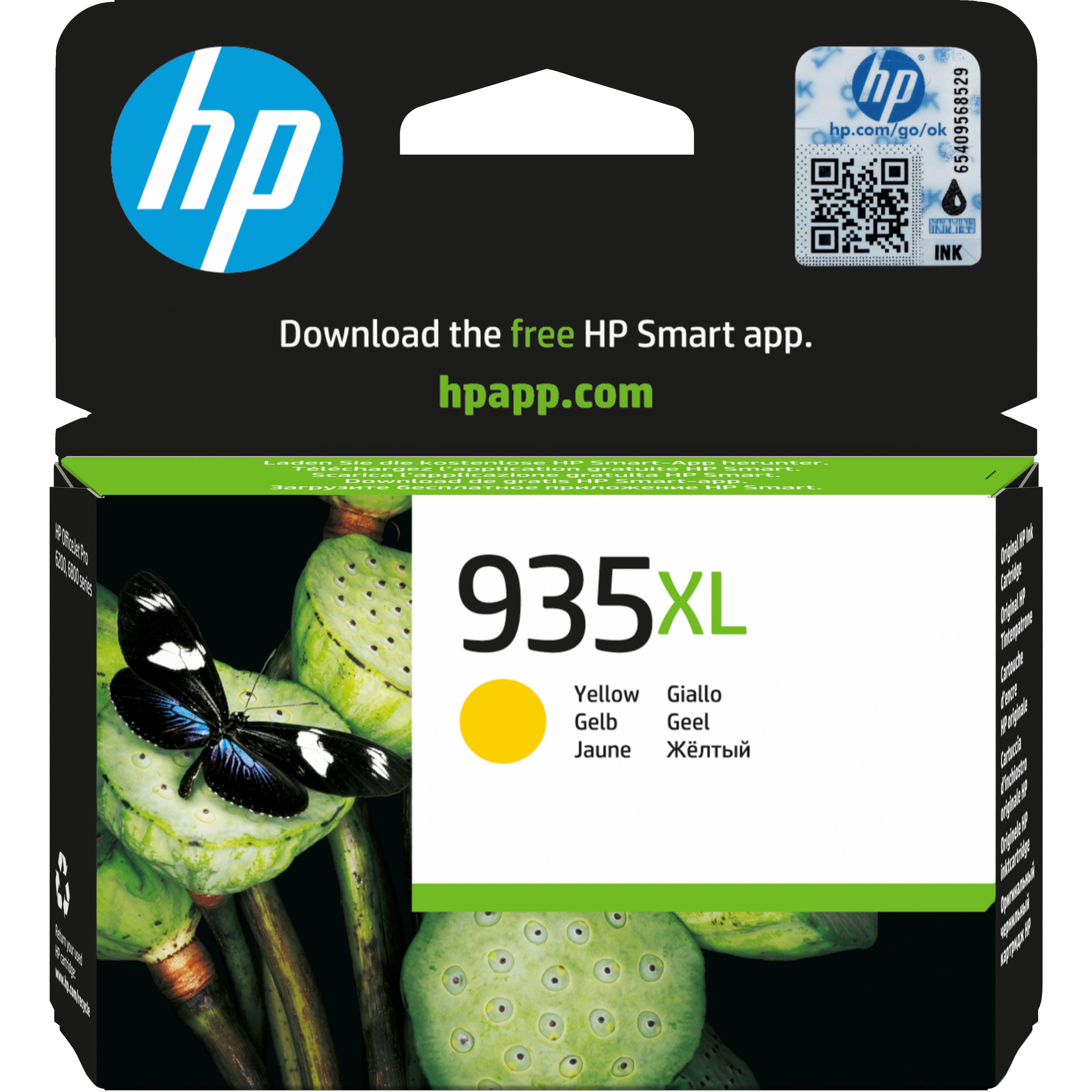 hp Encre hp 935XL (C2P26AE) pour hp, jaune, HC