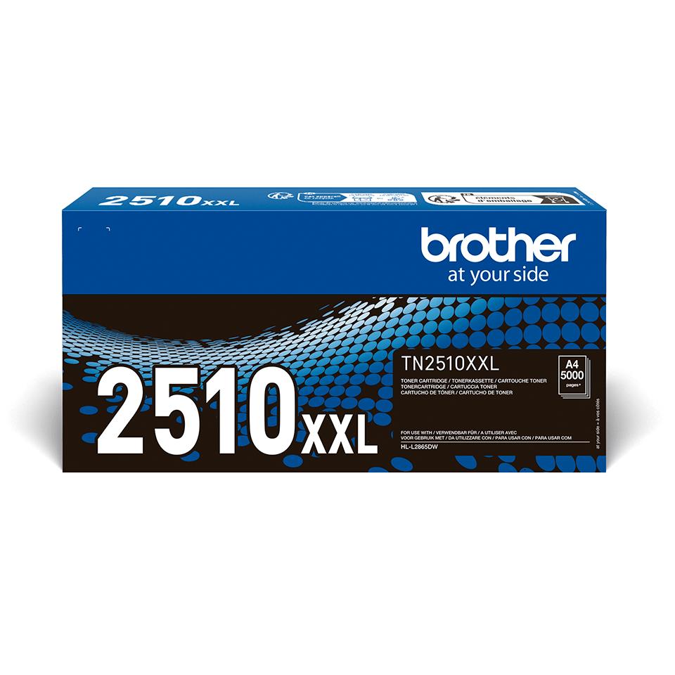 Cartouches de toner - Brother tn2510xxl - cartouche de toner trs haute capacit originale - noir