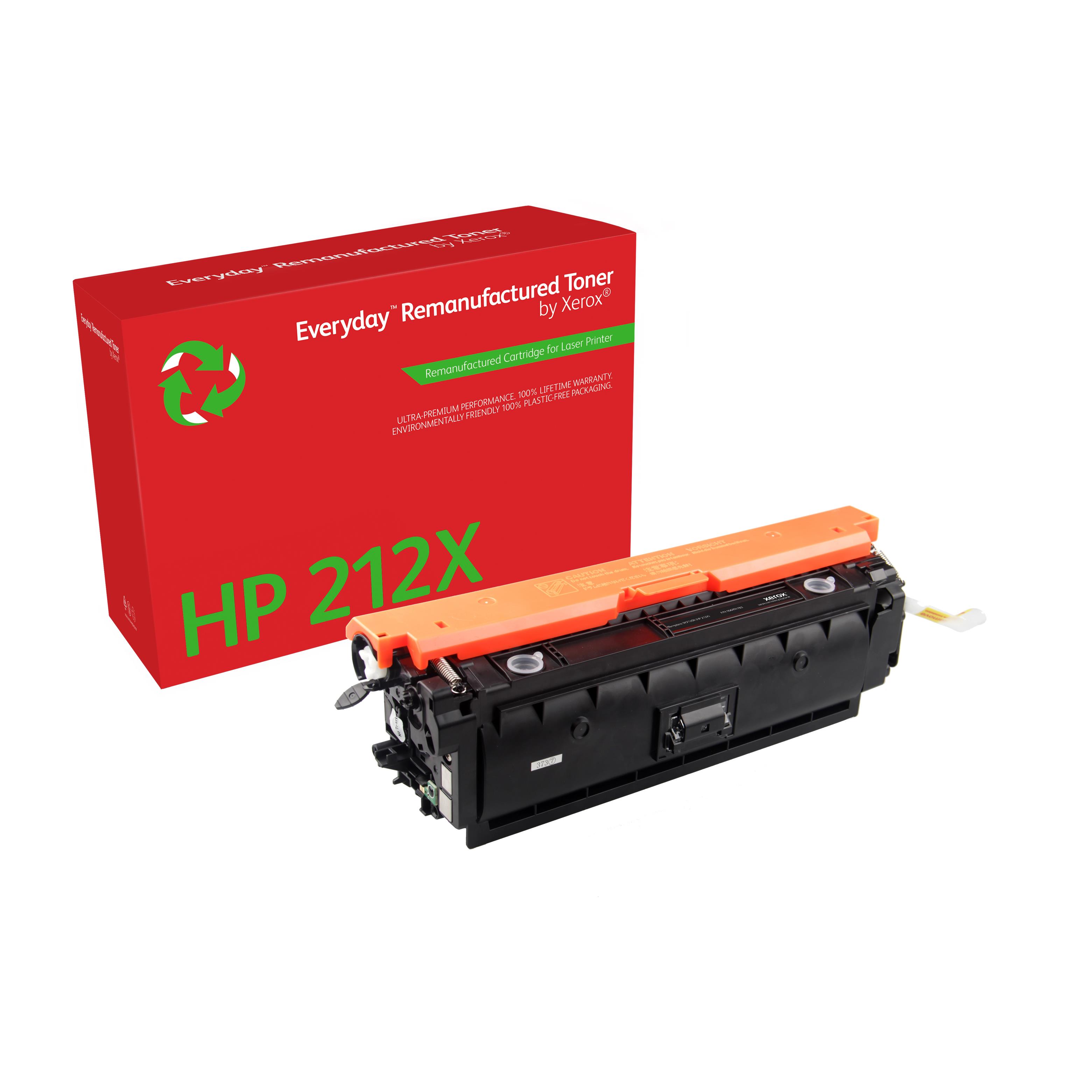 Cartouches de toner - Toner everyday noir de xerox compatible avec hp 212x (w2120x), grande capacit�