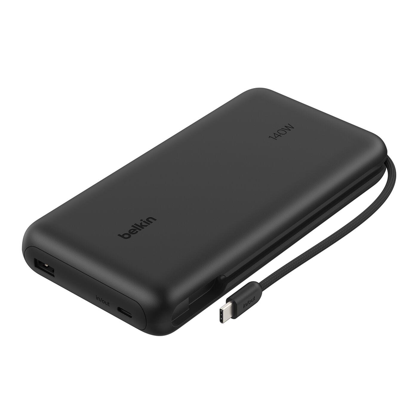 Batterie de secours externe (power bank) - Belkin bpb039hqbk 25000 mah noir