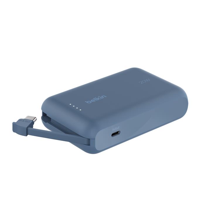 Batterie de secours externe (power bank) - Belkin bpb021hqbl banque d'alimentation lectrique 10000 mah bleu