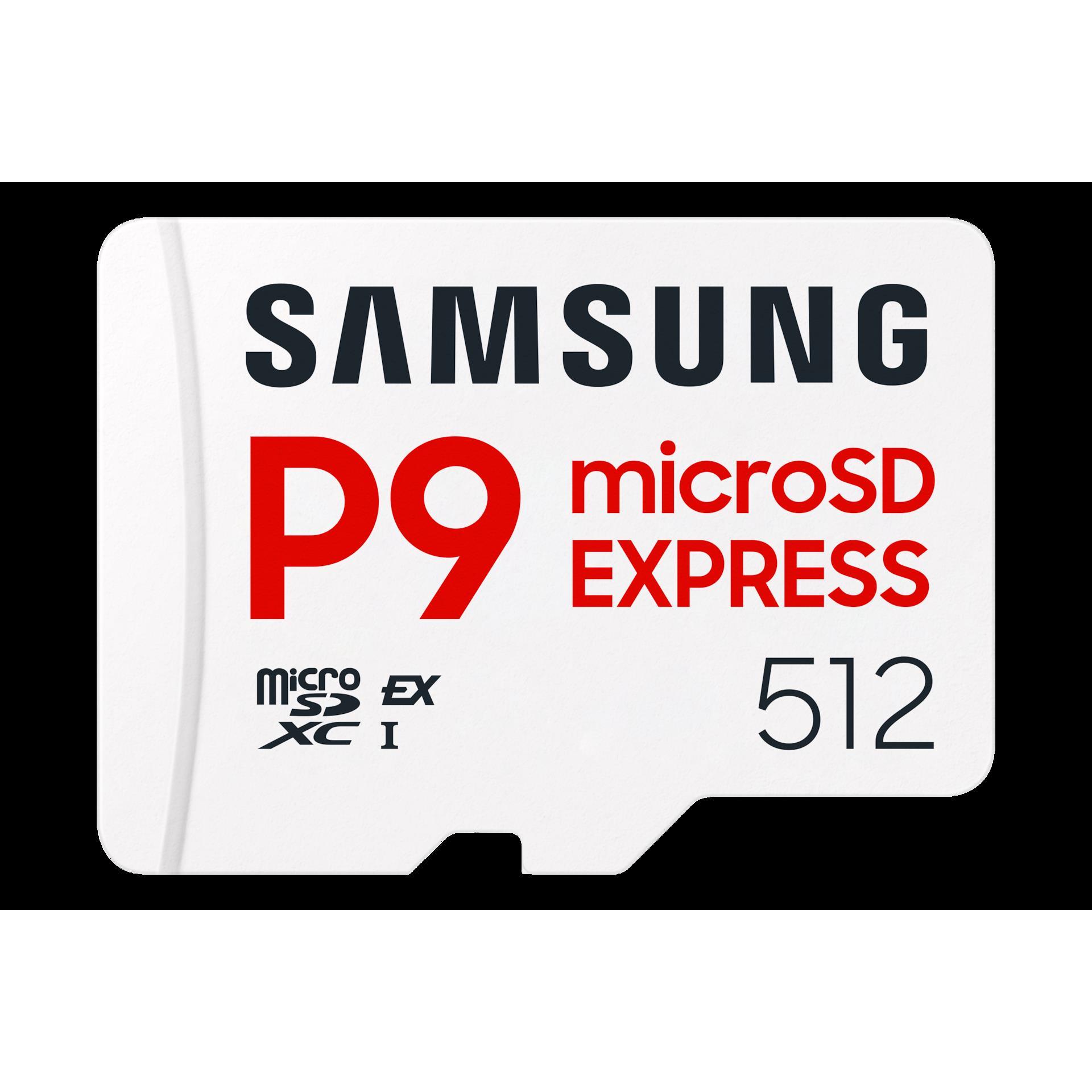Samsung carte microsd p9 express 512 go