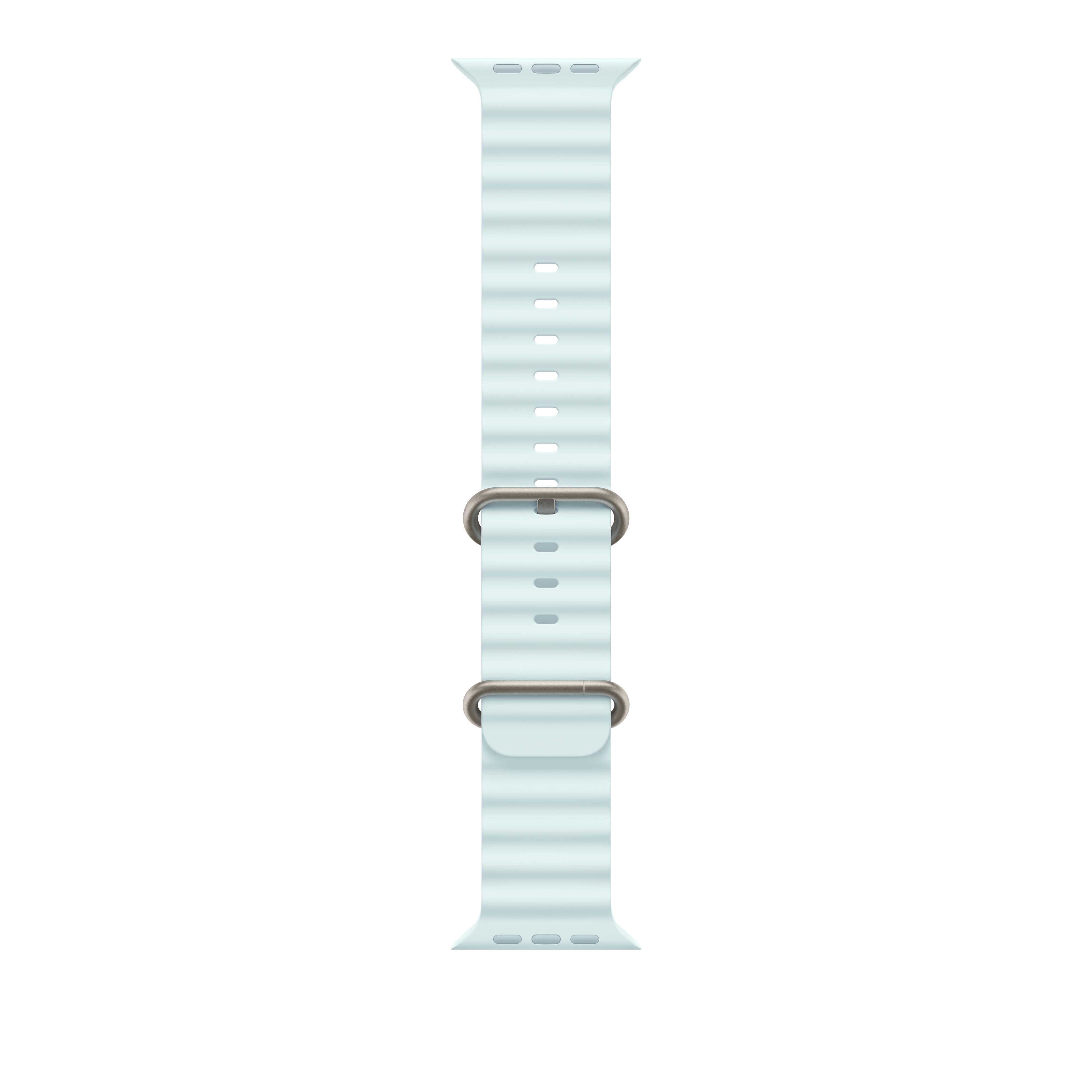 Bande - Apple mxtf3zm/a accessoire intelligent  porter sur soi bande bleu fluorolastomre, titane