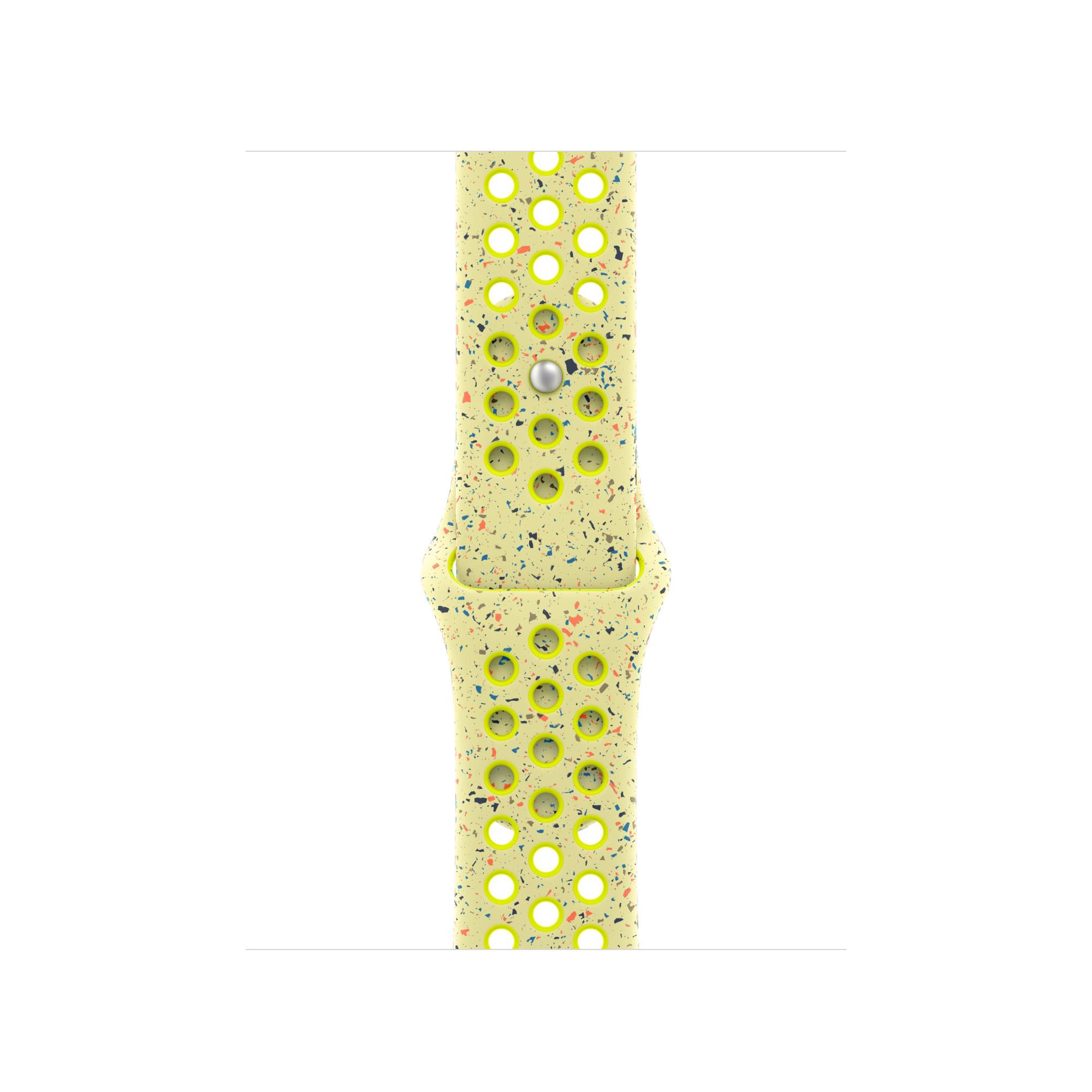 Bande - Apple mxu63zm/a accessoire intelligent  porter sur soi bande jaune fluorolastomre