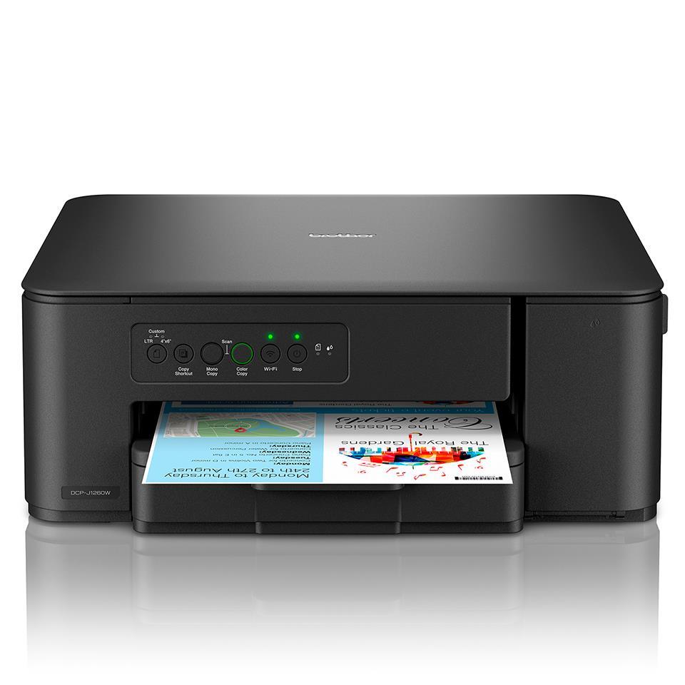 Brother dcp-j1260w imprimante  jet d'encre compacte sans fil 3-en-1