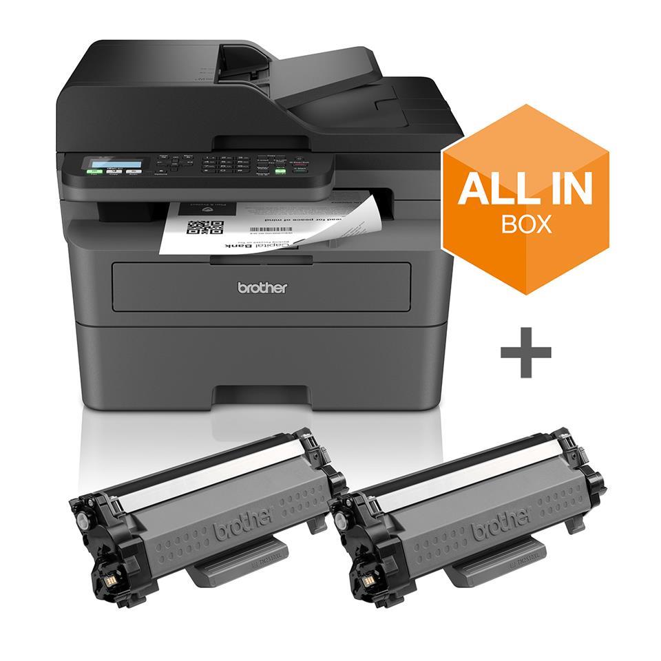 Brother mfc-l2827dwxl imprimante multifonction laser a4 1200 x 1200 dpi 32 ppm wifi