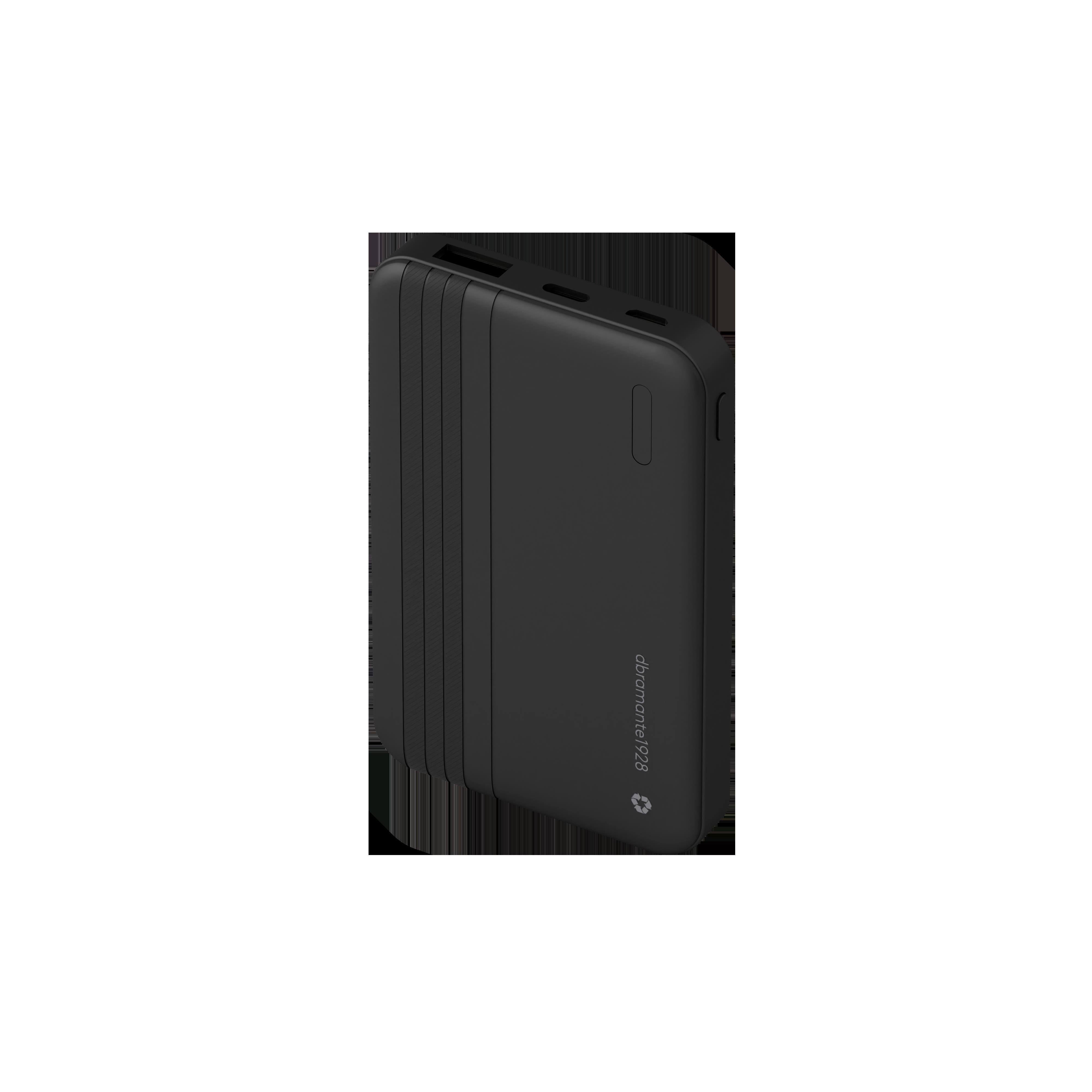Batterie de secours externe (power bank) - Dbramante1928 cp05acbl7151 banque d'alimentation lectrique 5000 mah noir