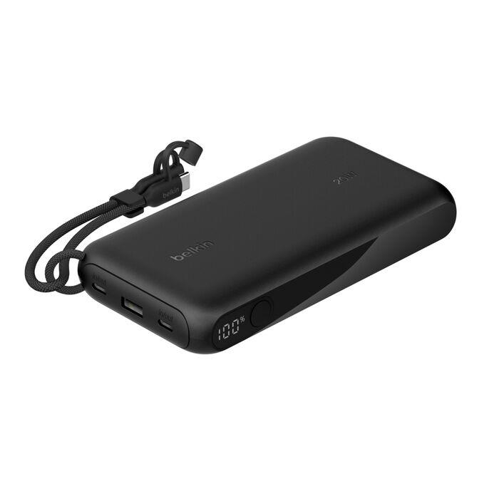 Batterie de secours externe (power bank) - Belkin bpb028hqbk banque d'alimentation lectrique 20000 mah noir