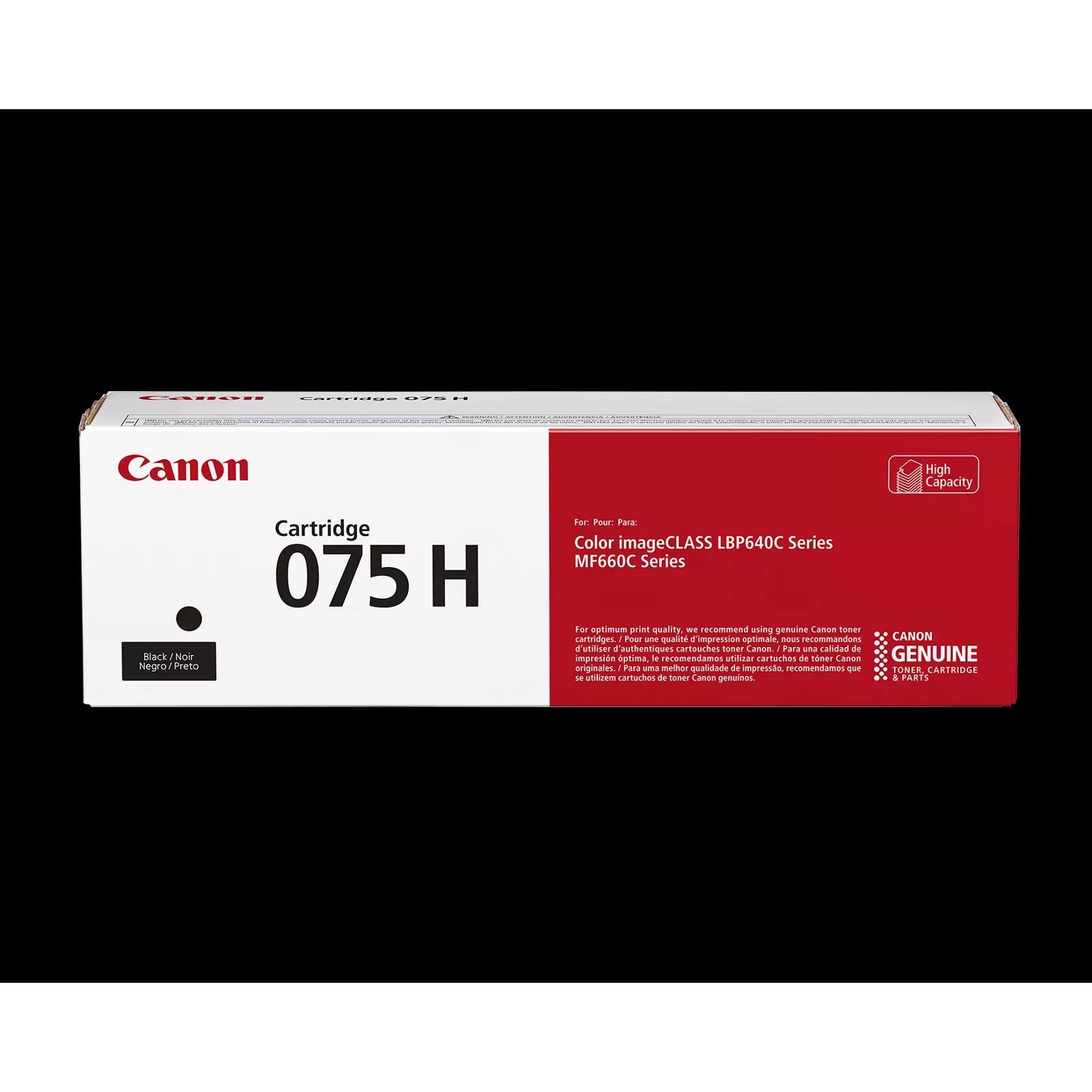 Cartouches de toner - Canon 075 h cartouche de toner 1 pi�ce(s) original noir