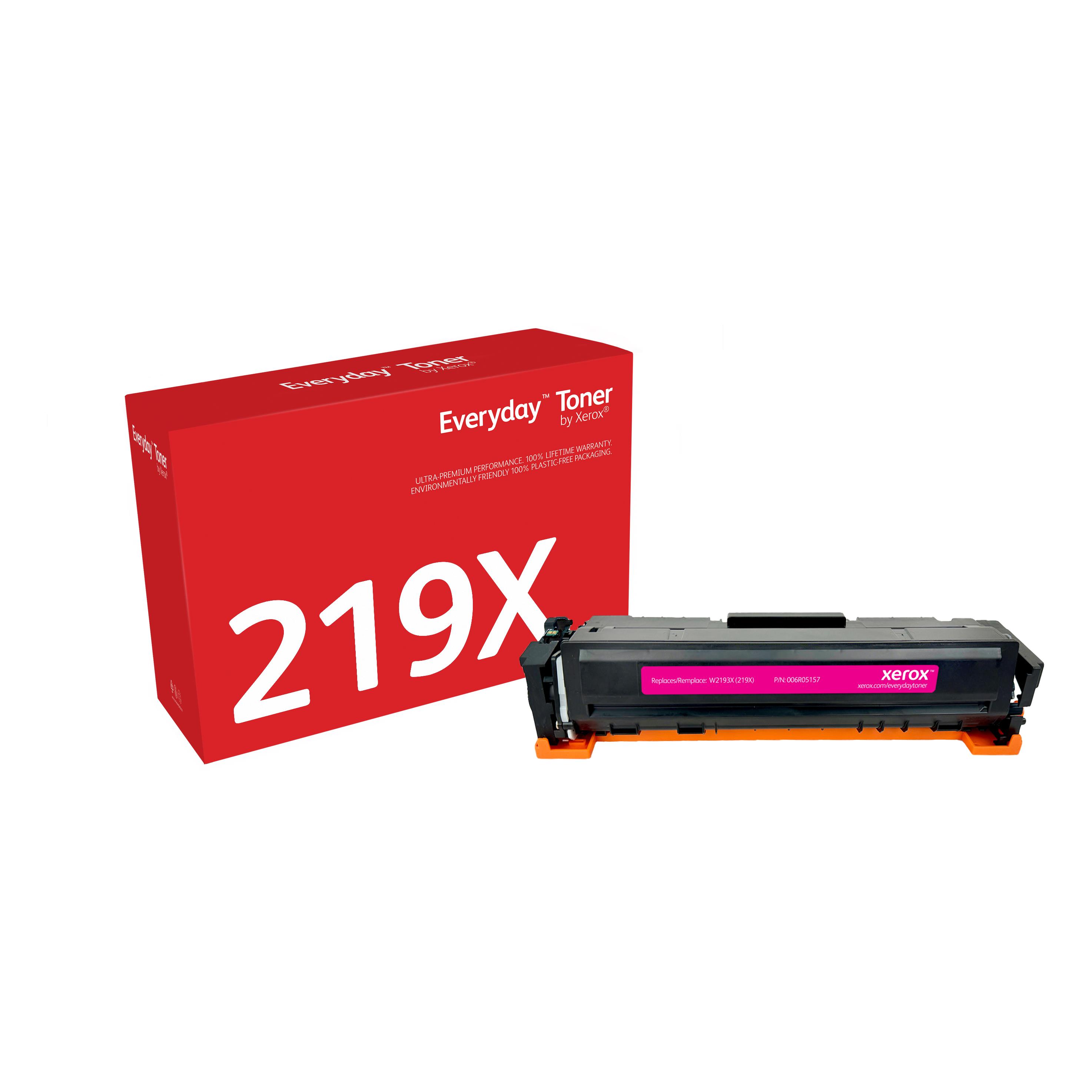 Cartouches de toner - Toner everyday magenta de xerox compatible avec hp 219x (w2193x), grande capacit�