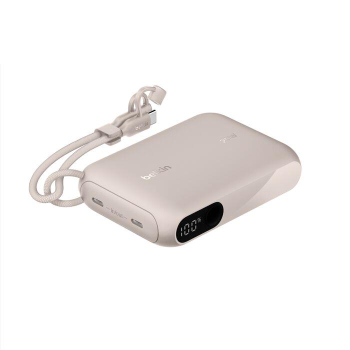 Batterie de secours externe (power bank) - Belkin bpb027hqsd 10000 mah sable