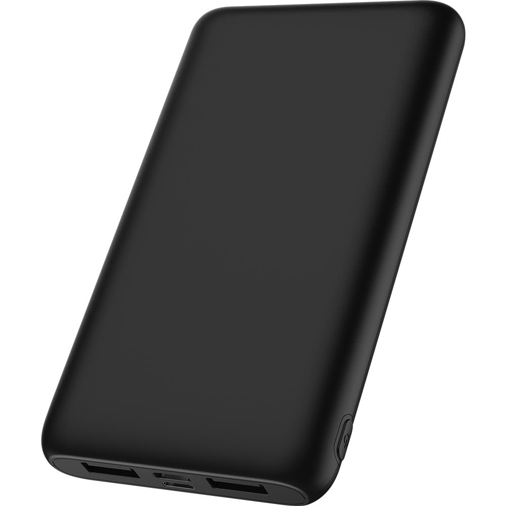 Batterie de secours externe (power bank) - Wow technology wowpb100002a1cb banque d'alimentation lectrique 10000 mah noir