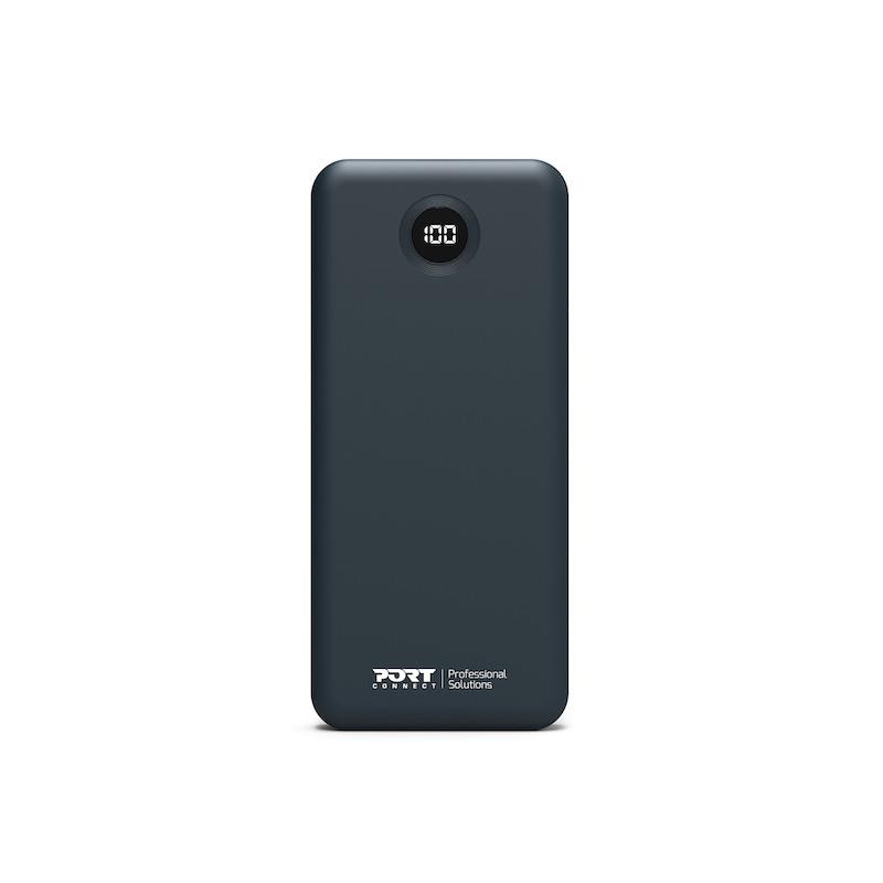 Batterie de secours externe (power bank) - Port designs 907006 banque d'alimentation �lectrique lithium polym�re (lipo) 10000 mah noir