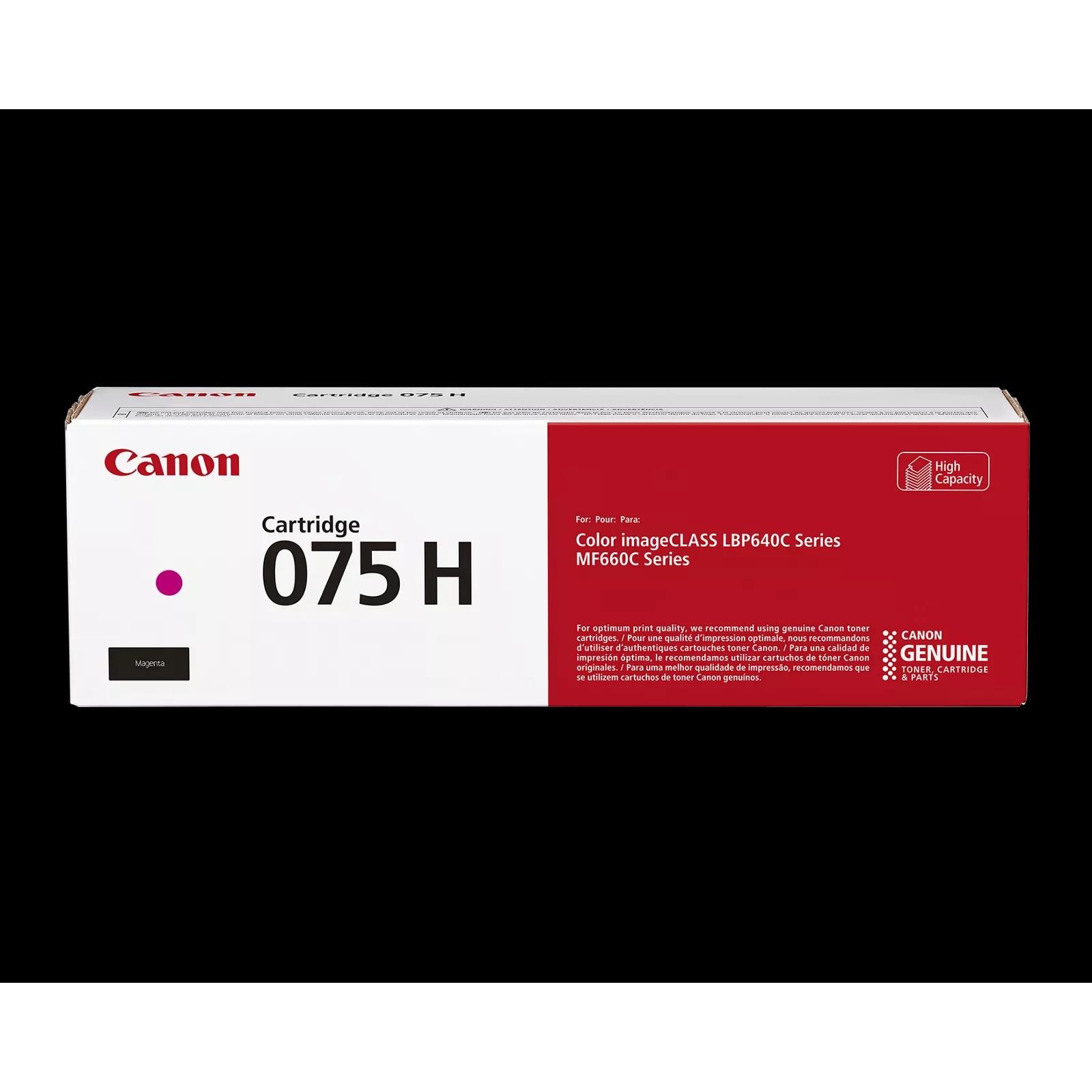 Cartouches de toner - Canon 075 h cartouche de toner 1 pi�ce(s) original magenta