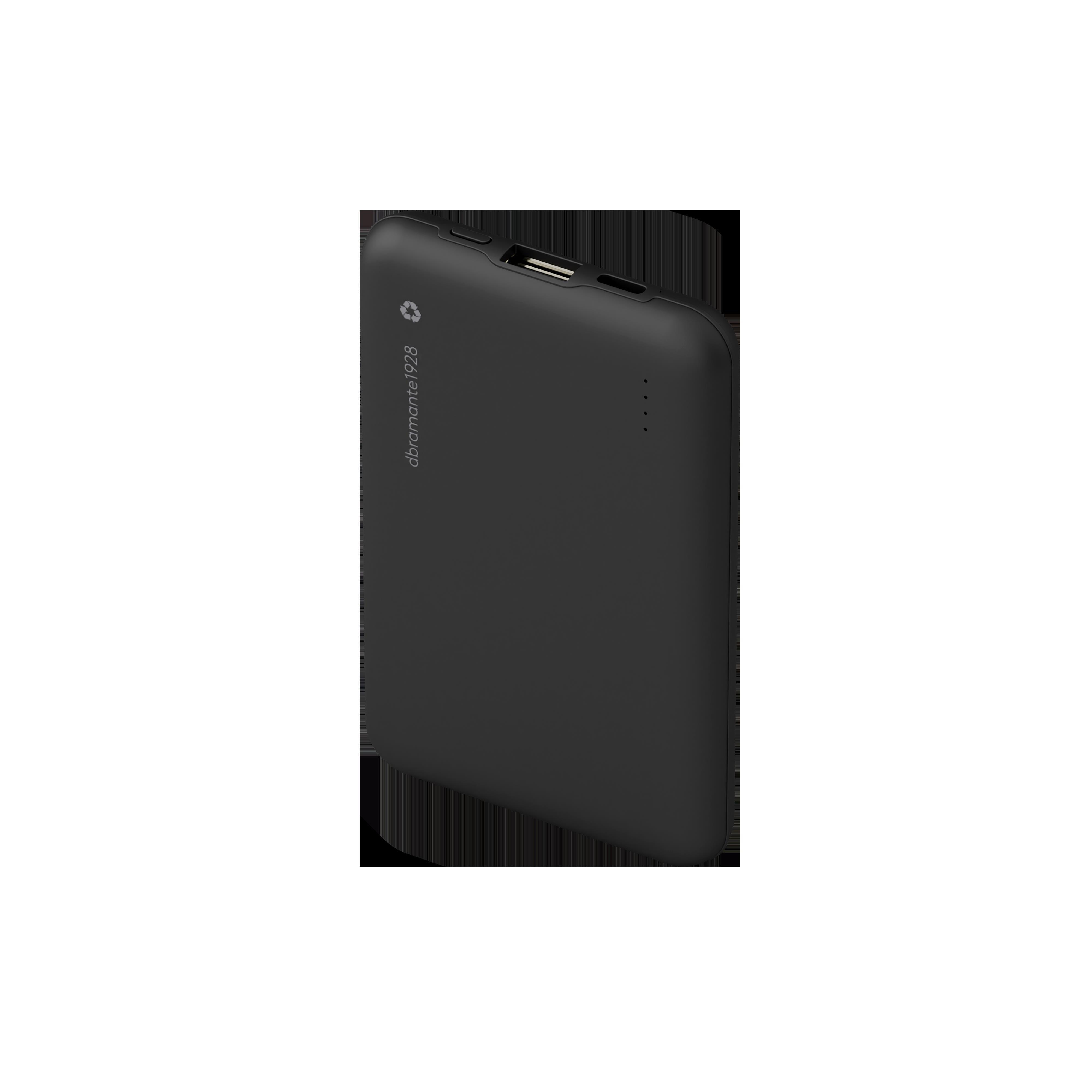 Batterie de secours externe (power bank) - Dbramante1928 cp10acbl7152 banque d'alimentation lectrique 10000 mah noir