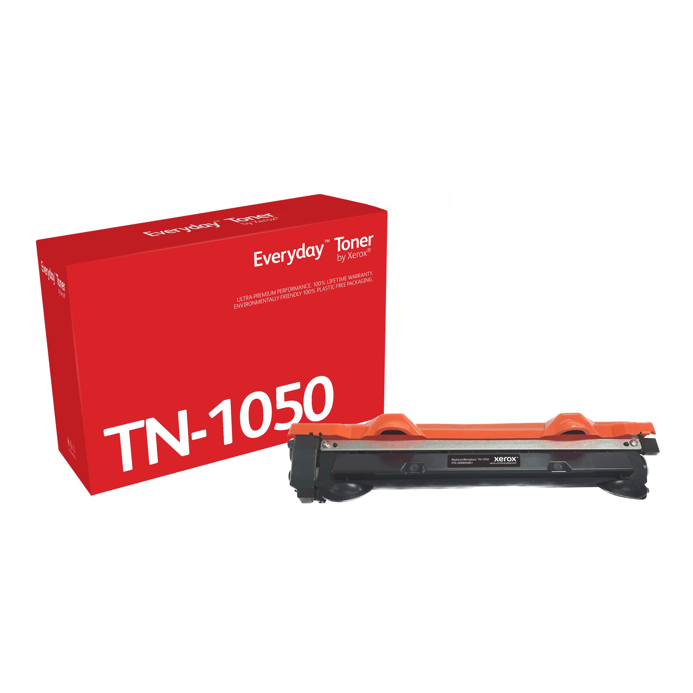 Cartouches de toner - Toner noir everyday de xerox compatible avec brother tn1050, capacit standard