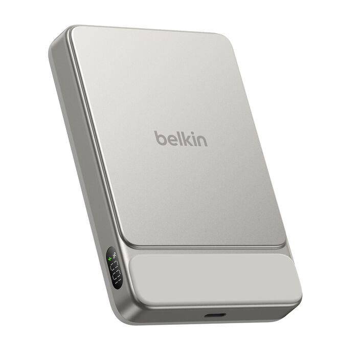 Batterie de secours externe (power bank) - Belkin ultracharge 10000 mah recharge sans fil sable