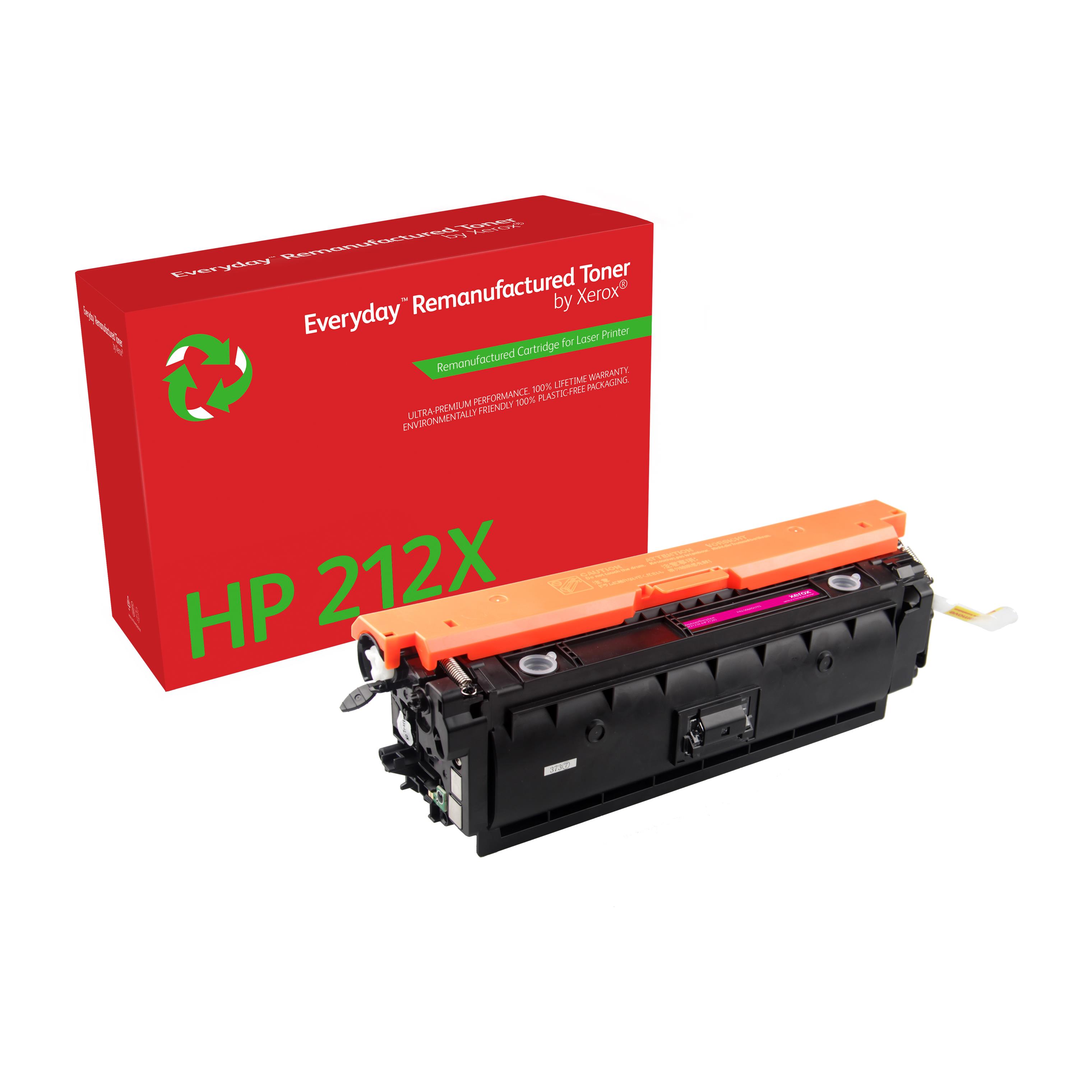 Cartouches de toner - Toner everyday magenta de xerox compatible avec hp 212x (w2123x), grande capacit�