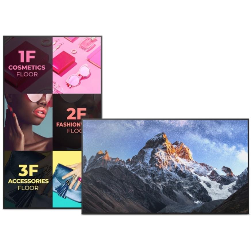 Sony fw-98bz50l cran d'affichage dynamique cran plat de signalisation numrique 2,49 m (98") lcd wifi 780 cd/m 4k ultra hd noir android 10 24/7