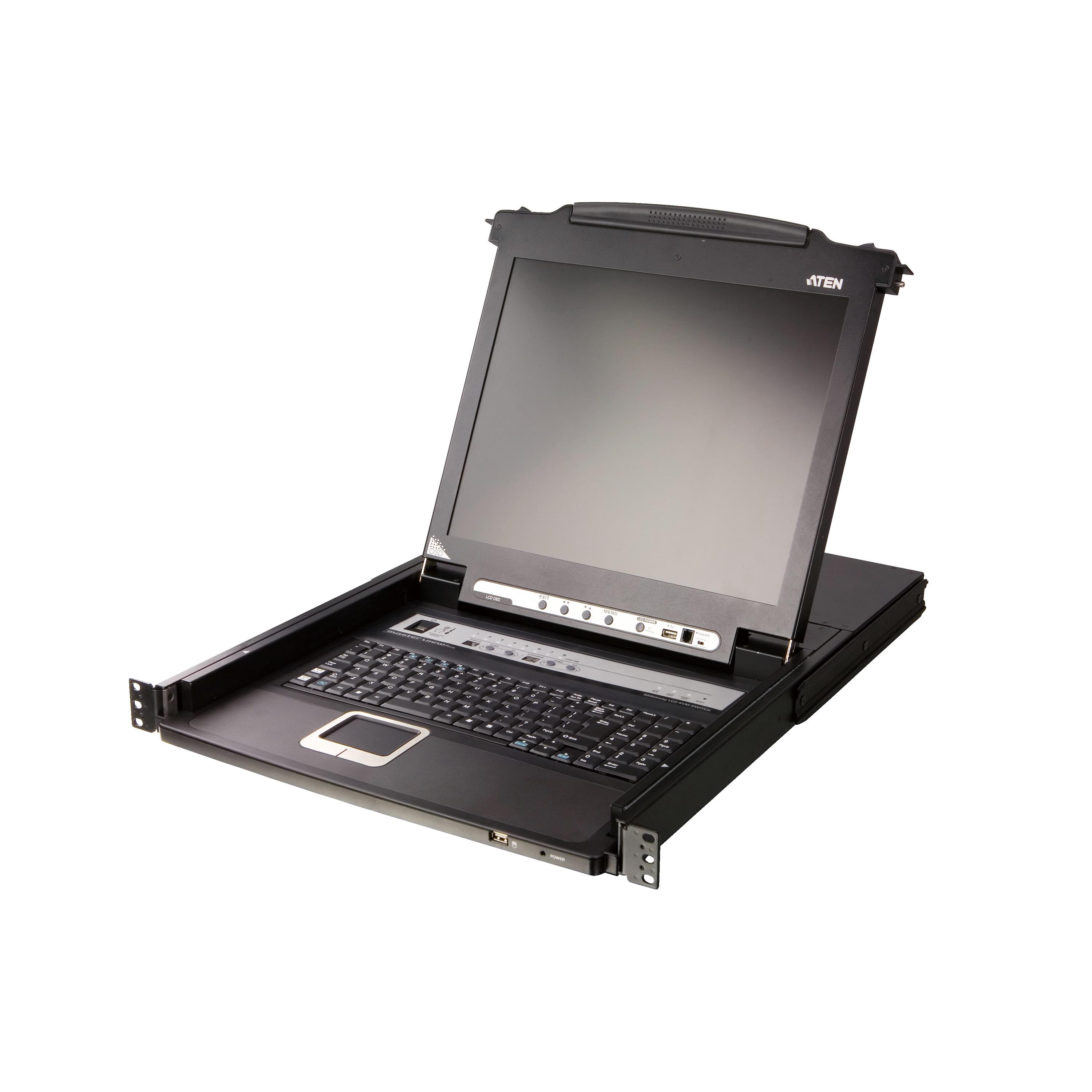 Aten cl5708mw support d'ordinateurs 43,9 cm (17.3") noir 1u