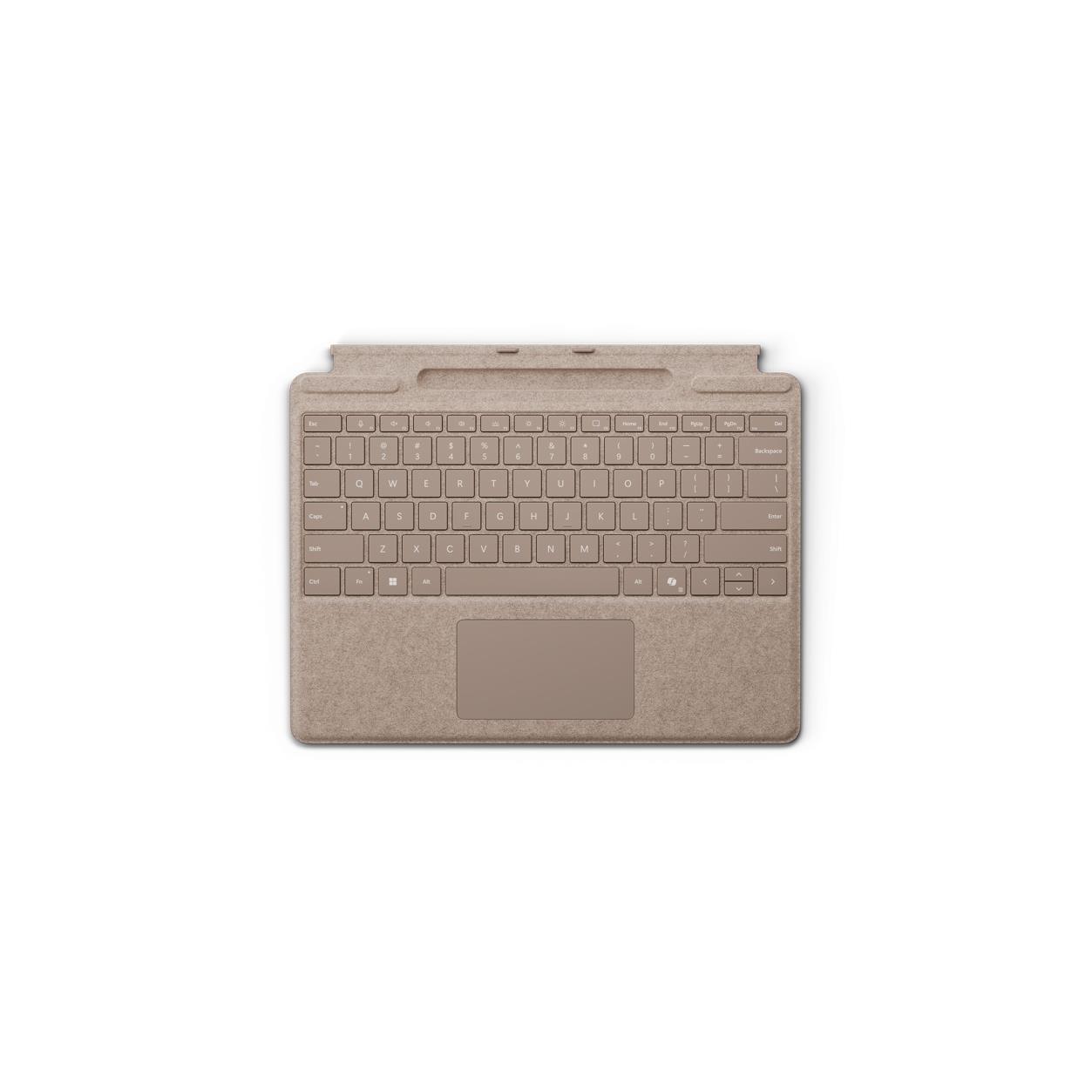 Clavier - Microsoft surface pro keyboard with pen storage azerty belge, franais microsoft cover port beige