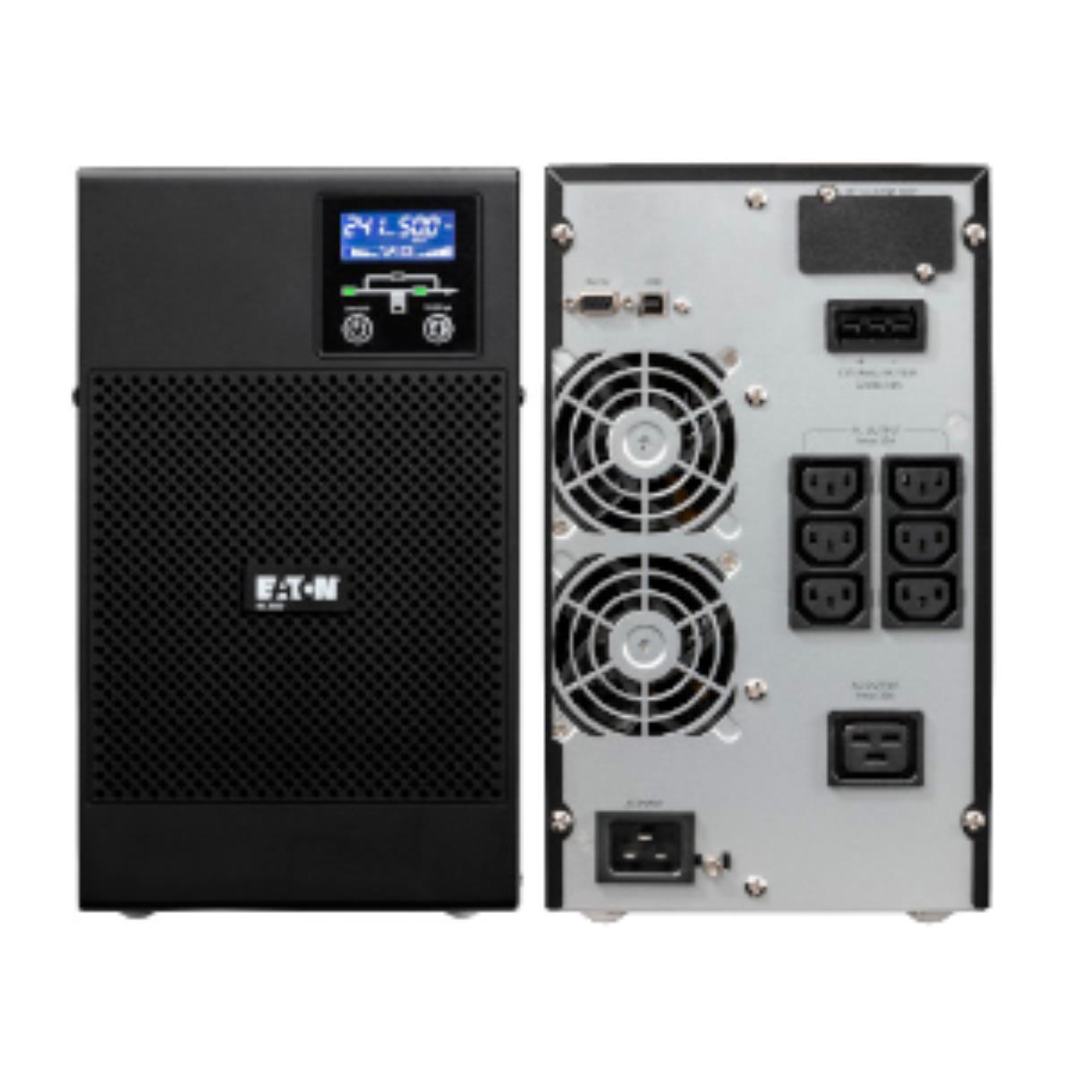 Eaton 9e3000i alimentation d'nergie non interruptible double-conversion (en ligne) 3 kva 2400 w 7 sortie(s) ca