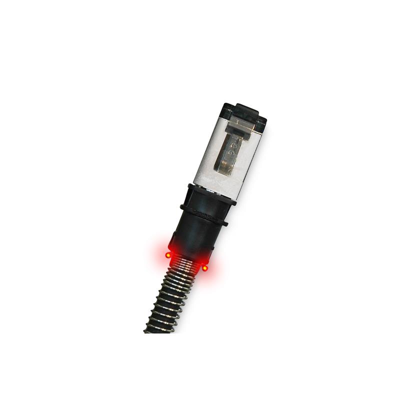 Patchsee thinpatch cble de rseau noir 15,2 m cat6a u/ftp (stp)