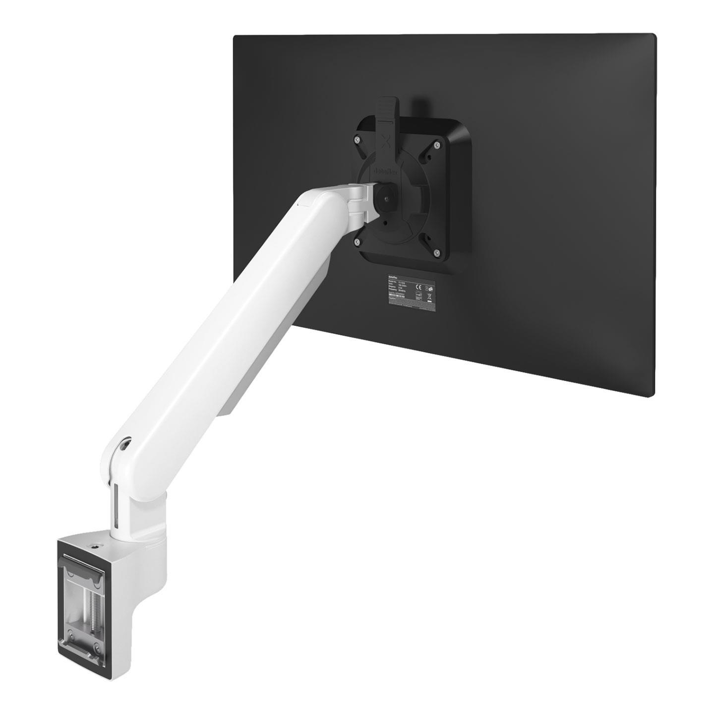 DATAFLEX Supports pour cran sur rail Viewprime 65.510 blanc