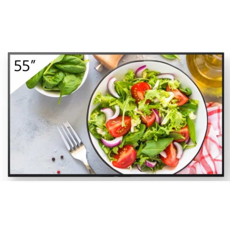 Sony fw-55bz35l cran d'affichage dynamique cran plat de signalisation numrique 139,7 cm (55") lcd wifi 550 cd/m 4k ultra hd noir android 24/7