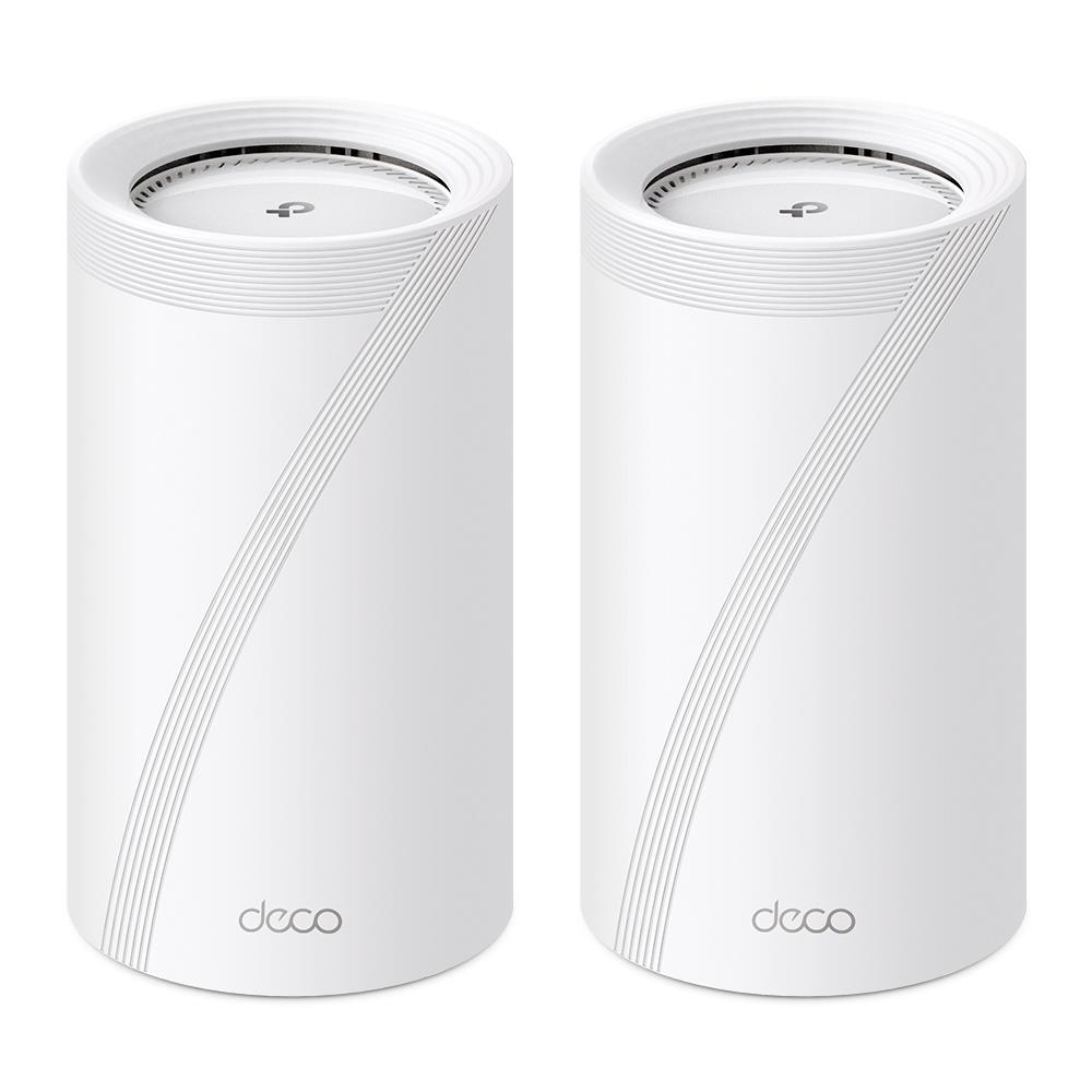 Tp-link deco be85 (2-pack) tri-bande (2,4 ghz / 5 ghz / 6 ghz) wi-fi 7 (802.11be) blanc 4 interne