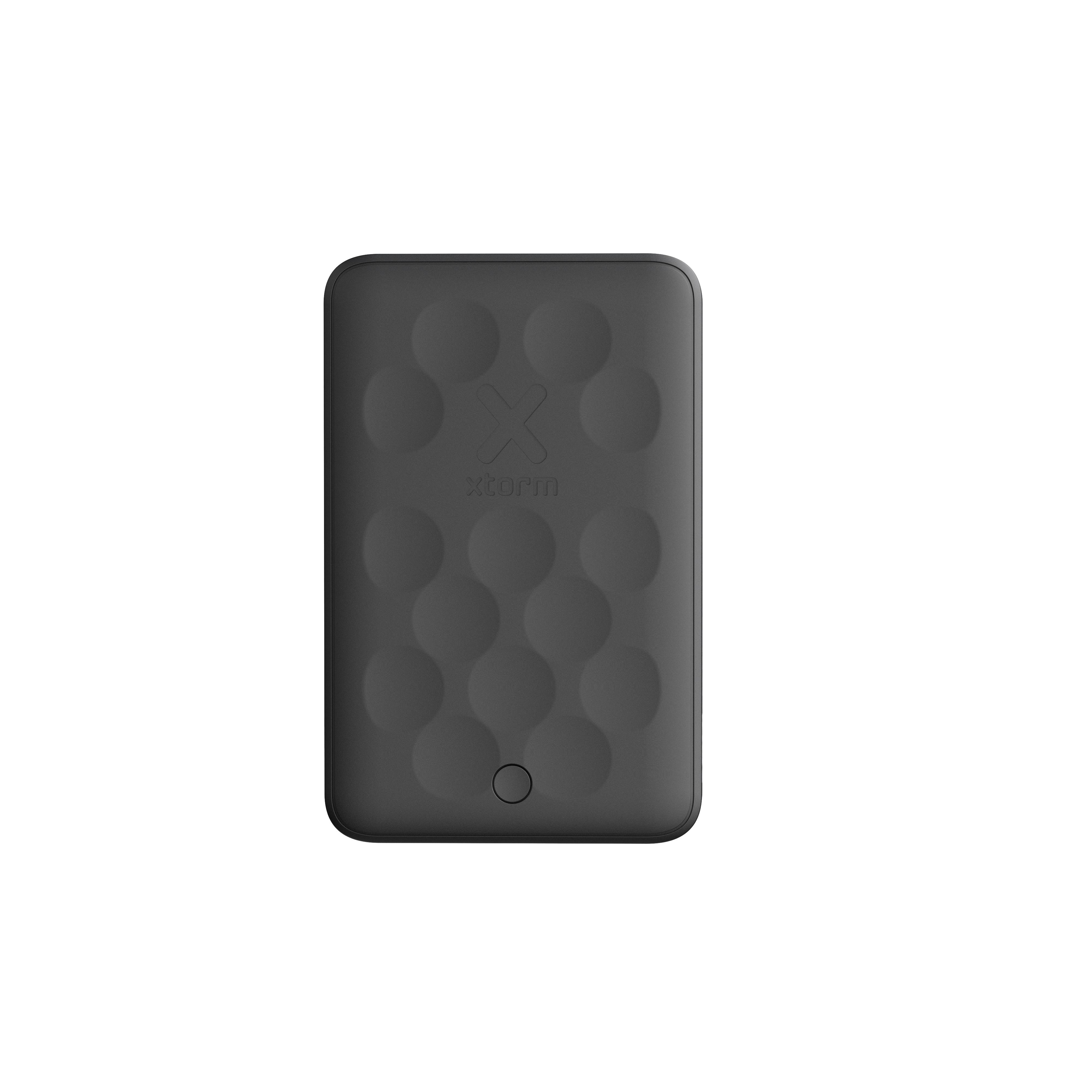 Batterie de secours externe (power bank) - Xtorm magnetic wireless powerbank - 5.000mah - midnight black