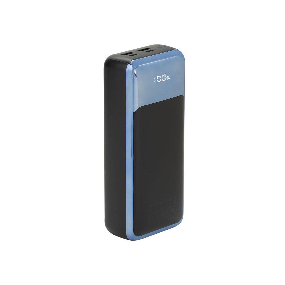 Batterie de secours externe (power bank) - Rivacase va1080 banque d'alimentation lectrique lithium polymre (lipo) 30000 mah noir, bleu