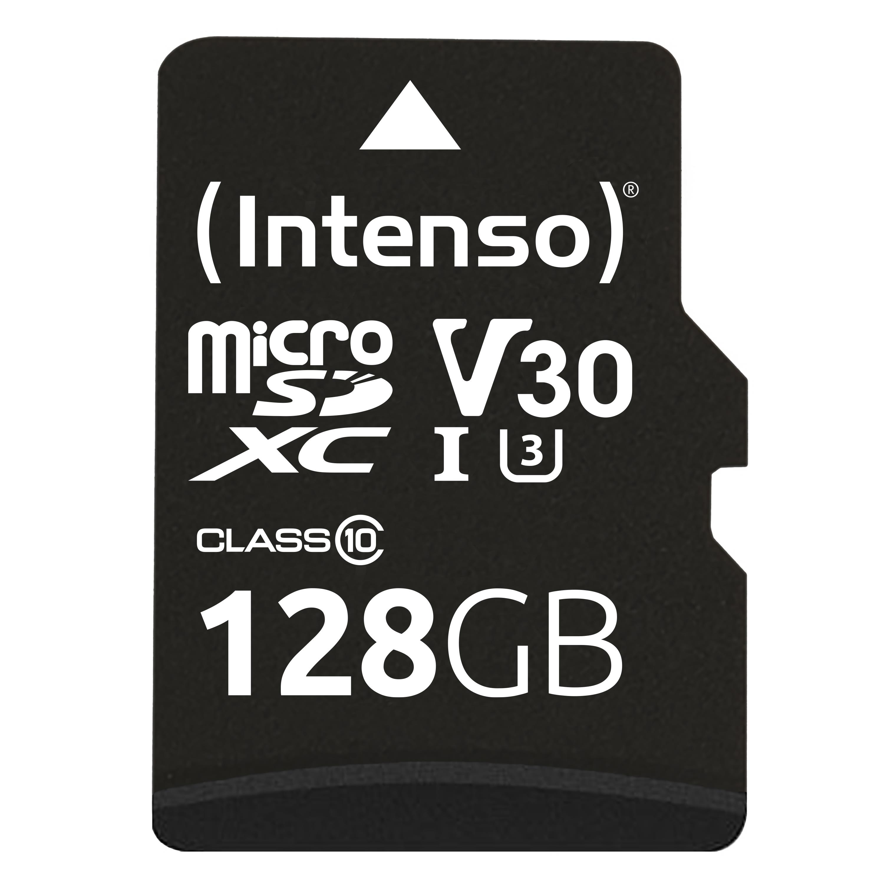 Intenso microsdxc 128gb class 10 uhs-i professional - extended capacity sd (microsdhc) 128 go classe 10