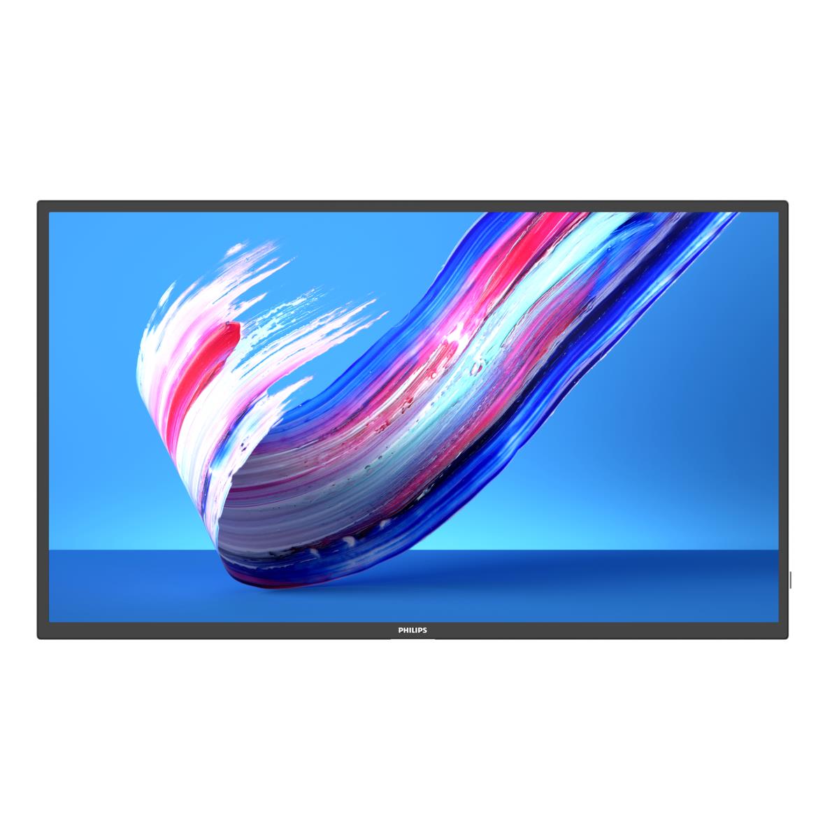 Philips 32bdl3650q cran plat de signalisation numrique 81,3 cm (32") lcd wifi 350 cd/m full hd noir intgr dans le processeur android 10 18/7