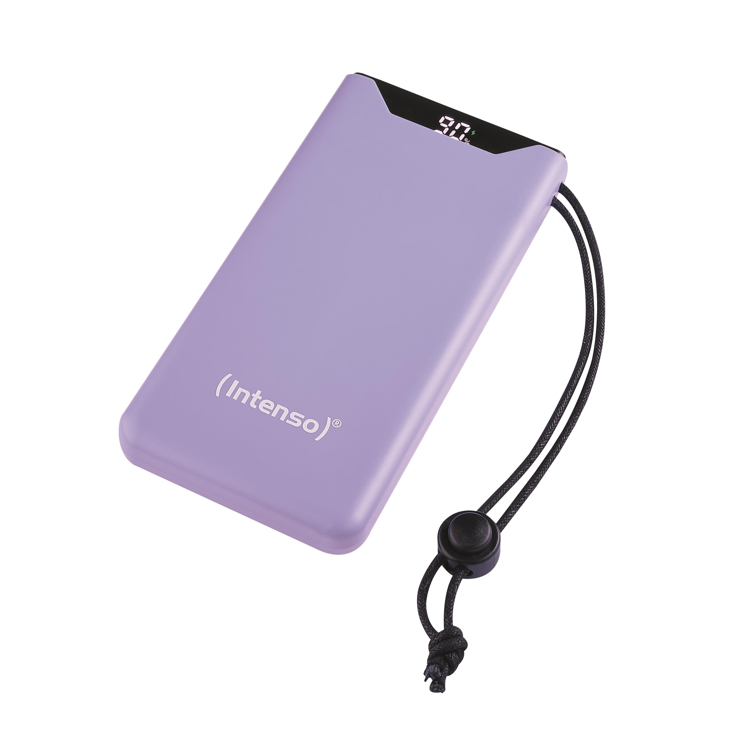 Batterie de secours externe (power bank) - Intenso 7332033 banque d'alimentation lectrique lithium polymre (lipo) 10000 mah violet