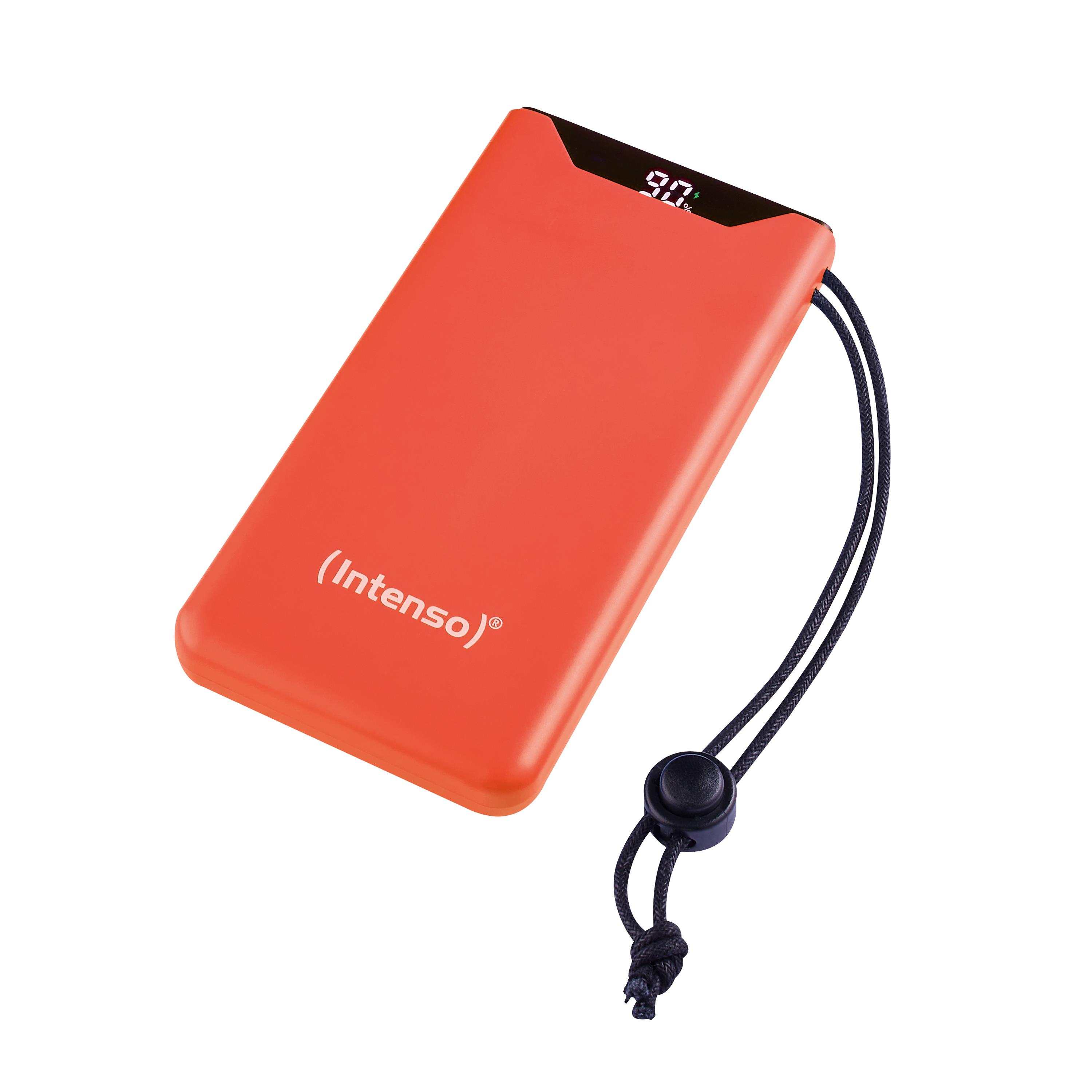 Batterie de secours externe (power bank) - Intenso 7332038 banque d'alimentation lectrique lithium polymre (lipo) 10000 mah orange