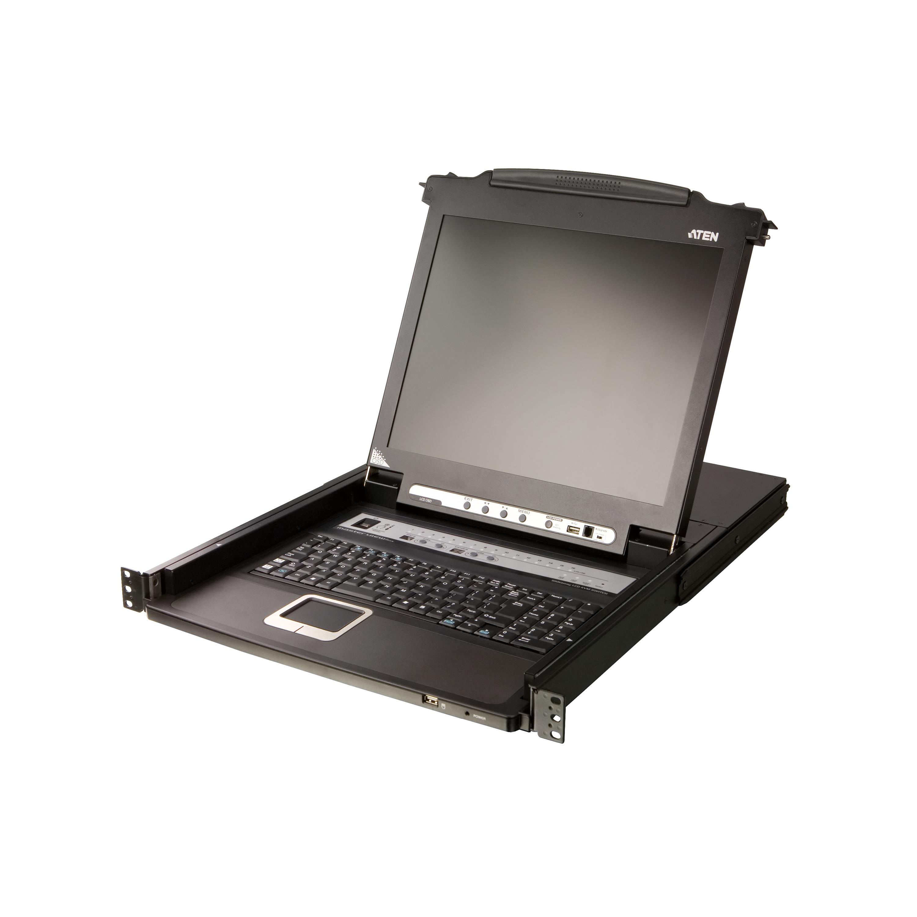 Aten cl5716mw support d'ordinateurs 43,9 cm (17.3") noir 1u