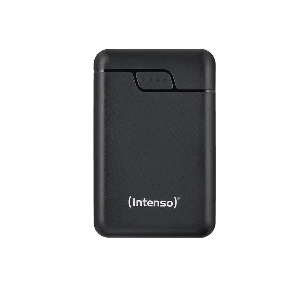 Batterie de secours externe (power bank) - Intenso b10000 - batterie externe 10 000 mah, batterie portable, usb-c & 2� usb-a, indicateur led, test�e en allemagne, noire