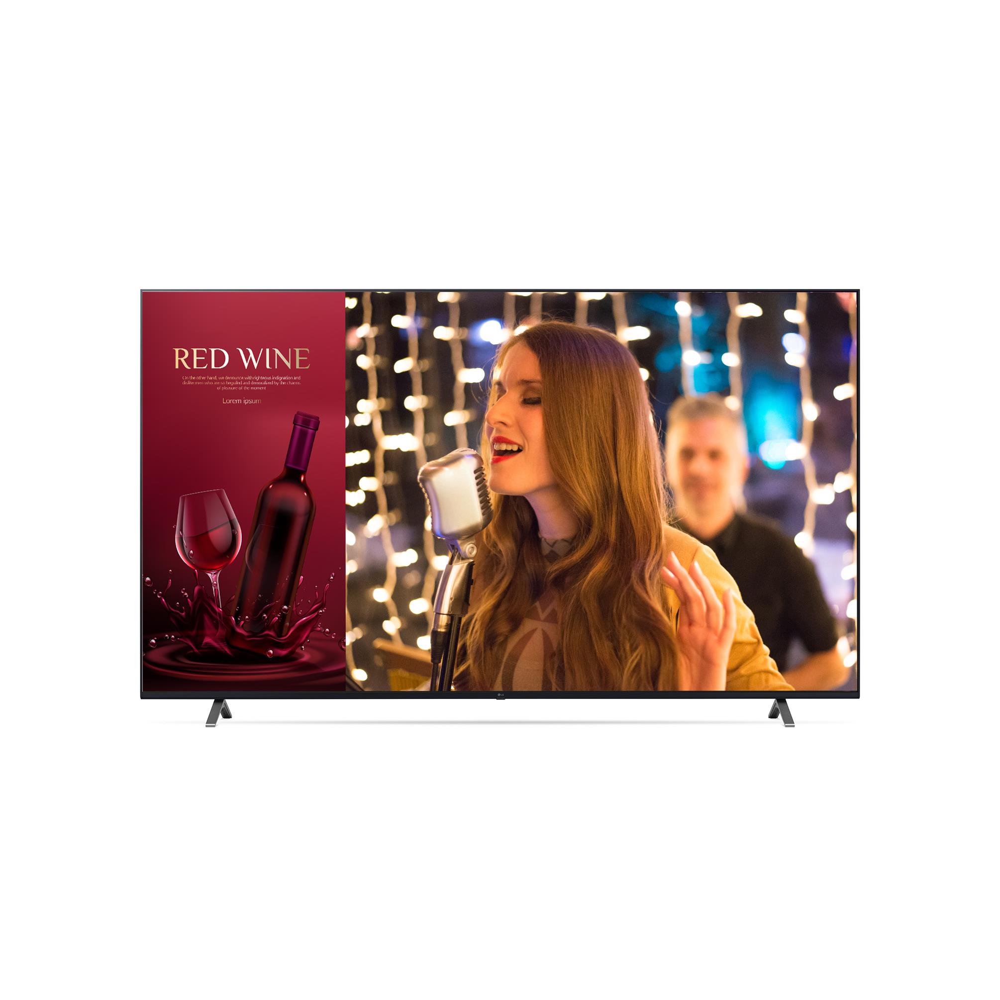 Lg 75un640s cran plat de signalisation numrique 190,5 cm (75") lcd wifi 330 cd/m 4k ultra hd bleu webos