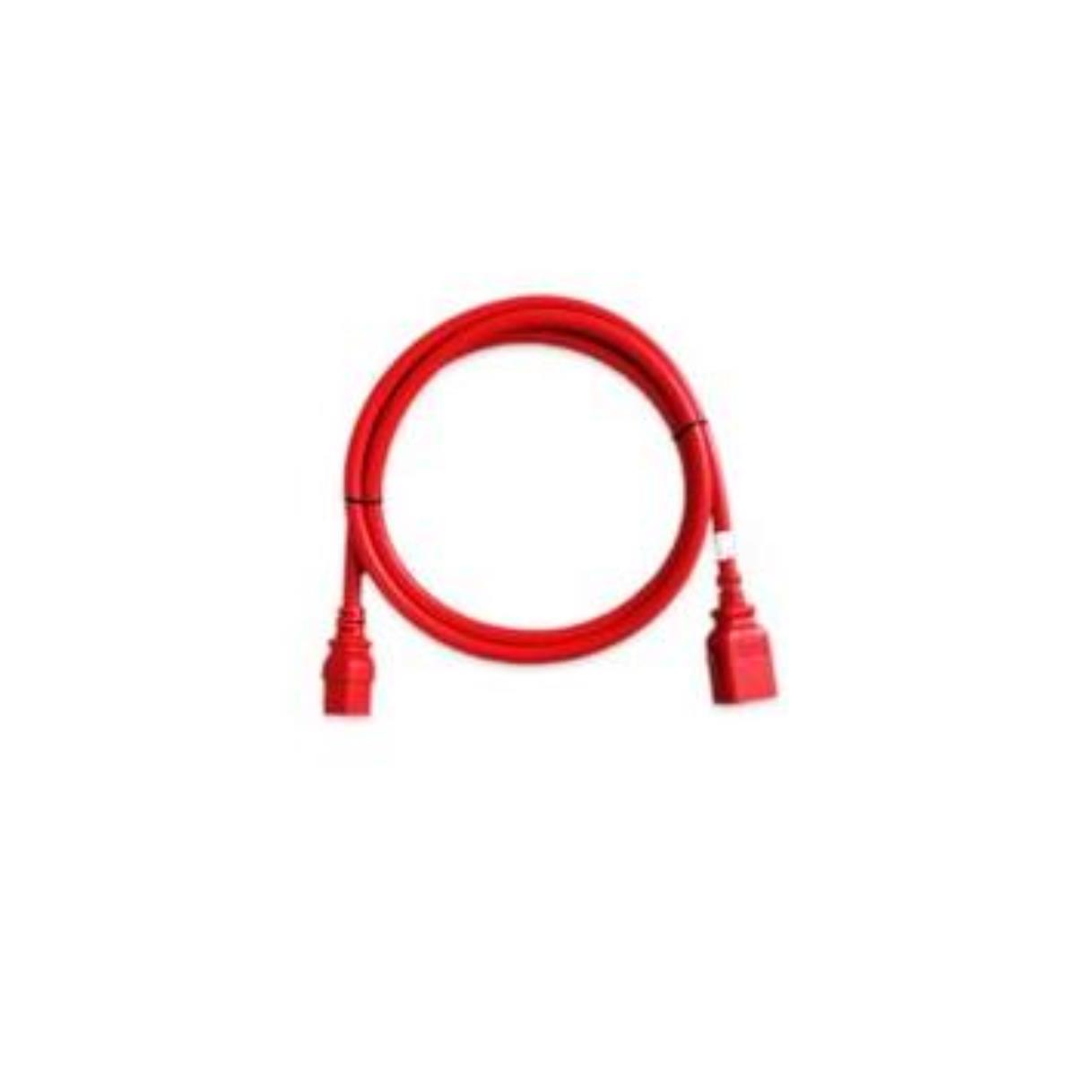Raritan c14/c13, 16 awg, 1 m rouge coupleur c14 coupleur c13