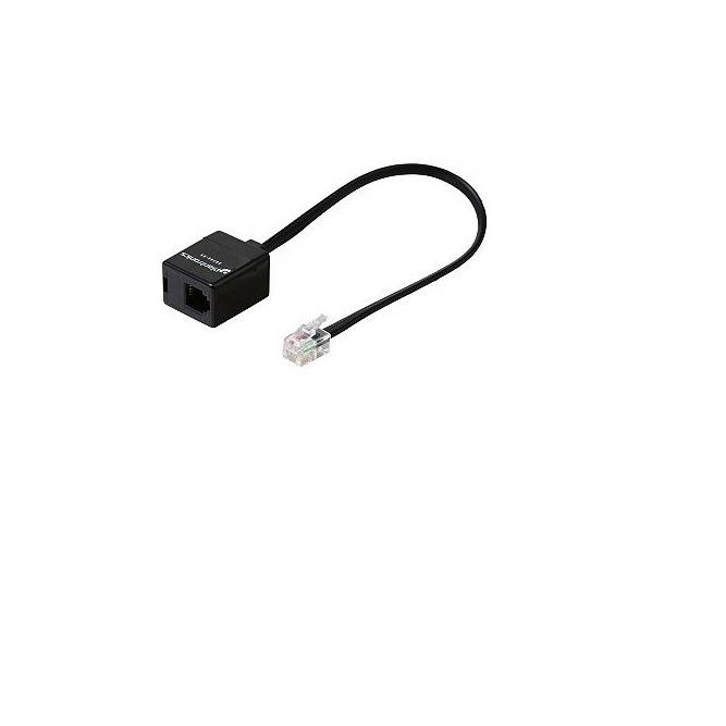 Cable - Poly cble rj9 prise femelle vers rj9 (0,2 m)