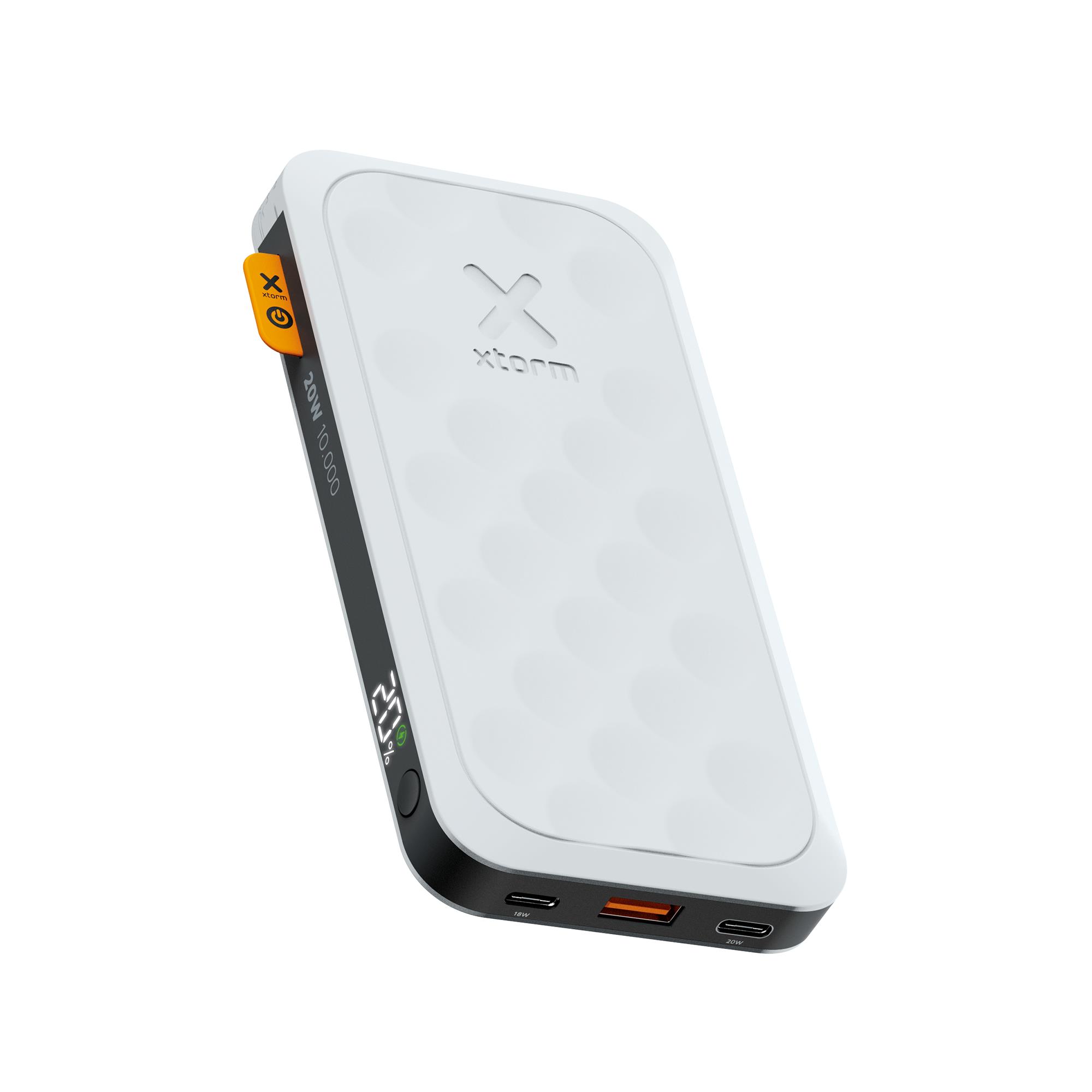 Batterie de secours externe (power bank) - Xtorm 20w fuel series powerbank 10.000mah - dusk white