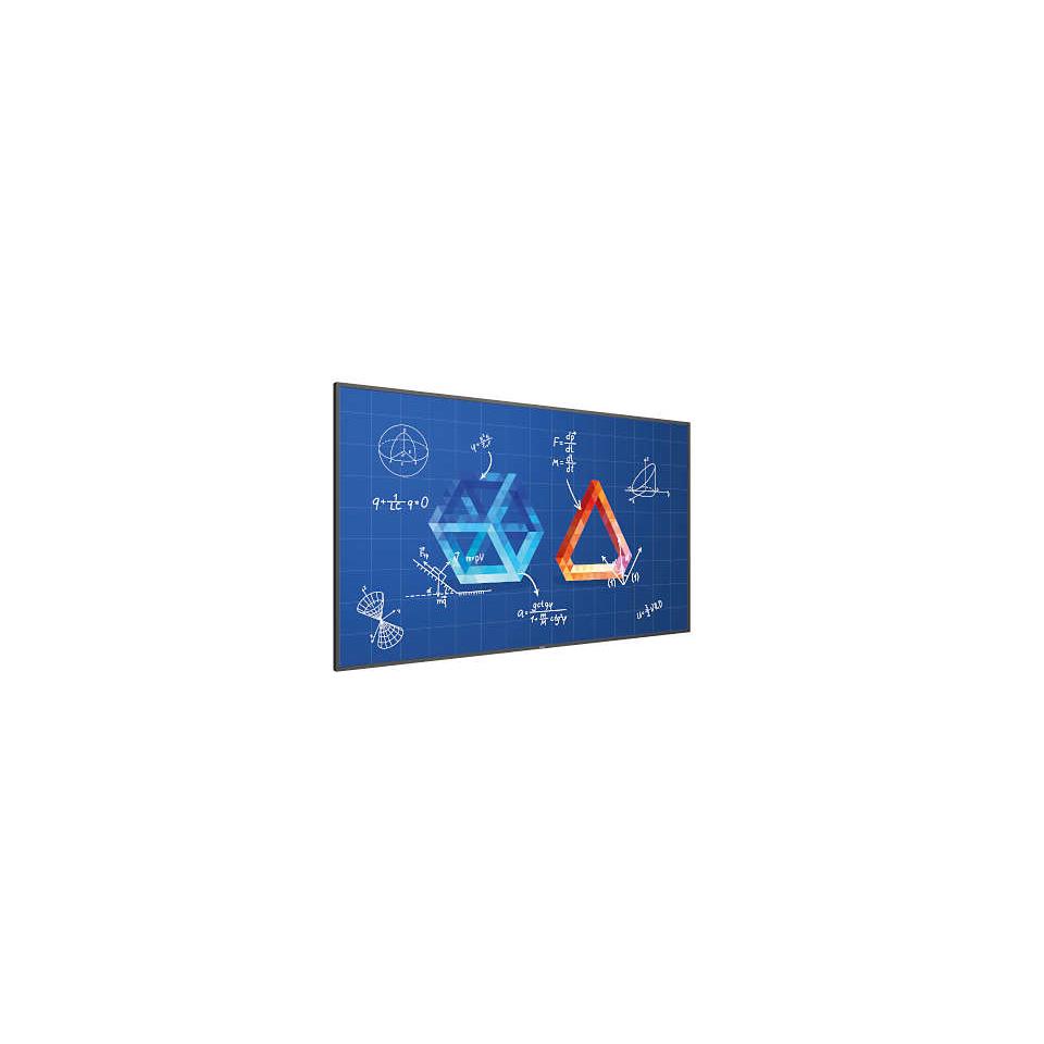 Philips 86bdl3652t/00 cran d'affichage dynamique 2,18 m (86") ips 420 cd/m 4k ultra hd noir cran tactile android 9.0